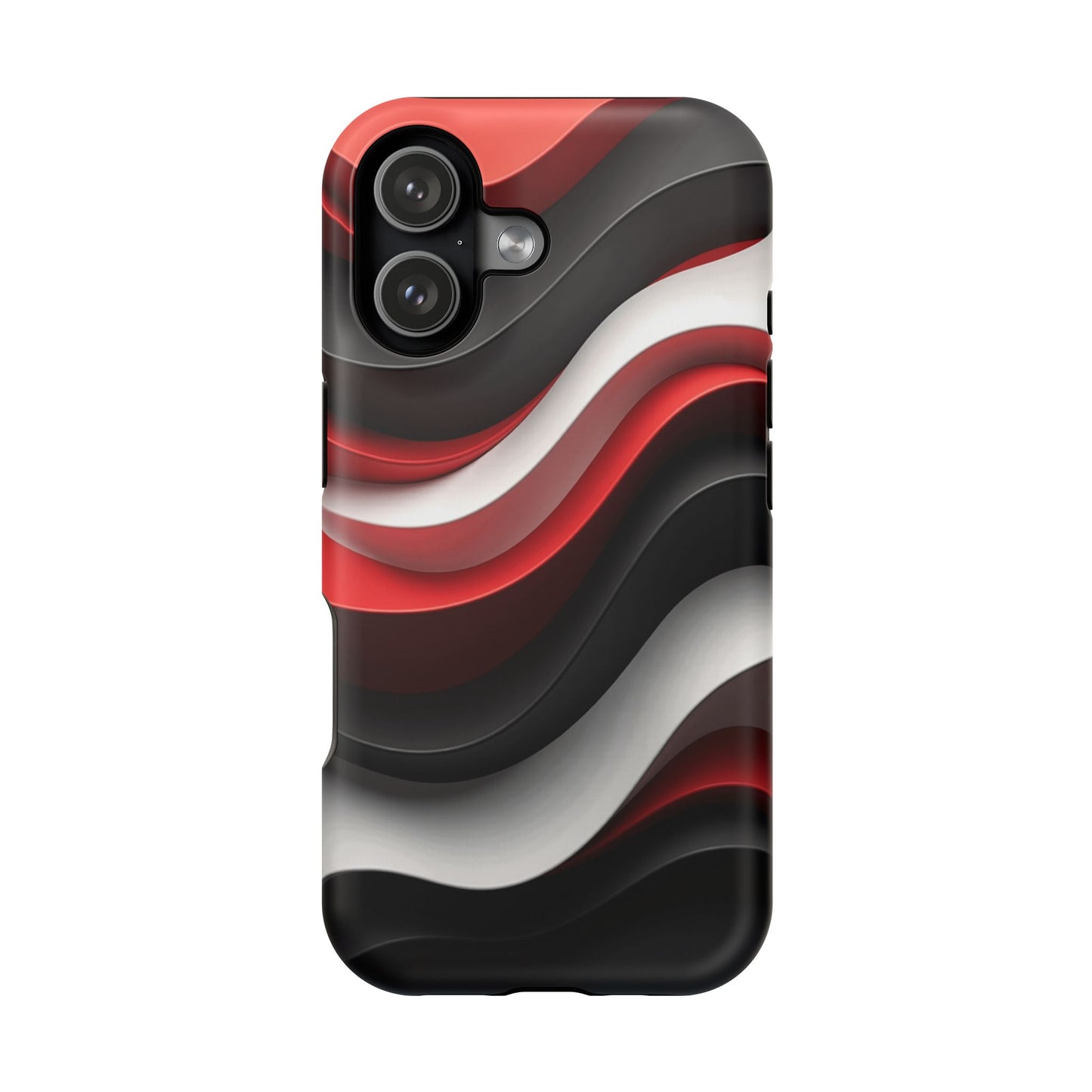 Statement Wave Phone Case - Aesthetic iPhone Case, Edgy Gift Idea, Trendy Summer Accessory