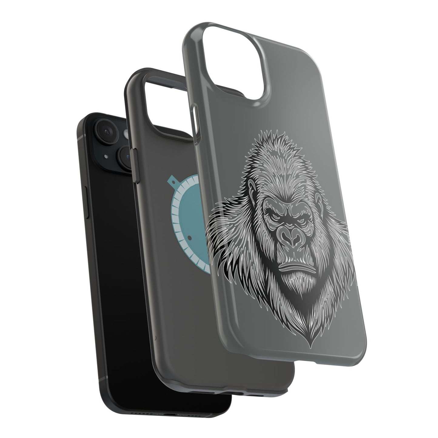Gorilla Phone Case - Powerful Silverback Design | Protective & Stylish Cases for Men & Women