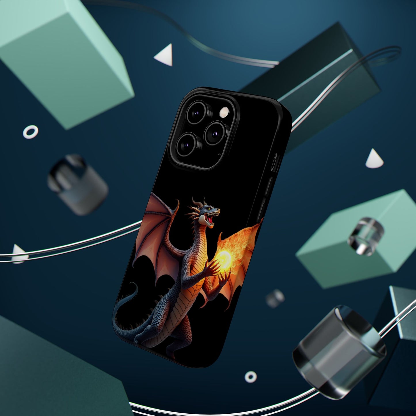 Dragon Phone Case - Aesthetic iPhone Case | Fantasy Art Design | Gifts for Him/Her | Unique Phone Accessories