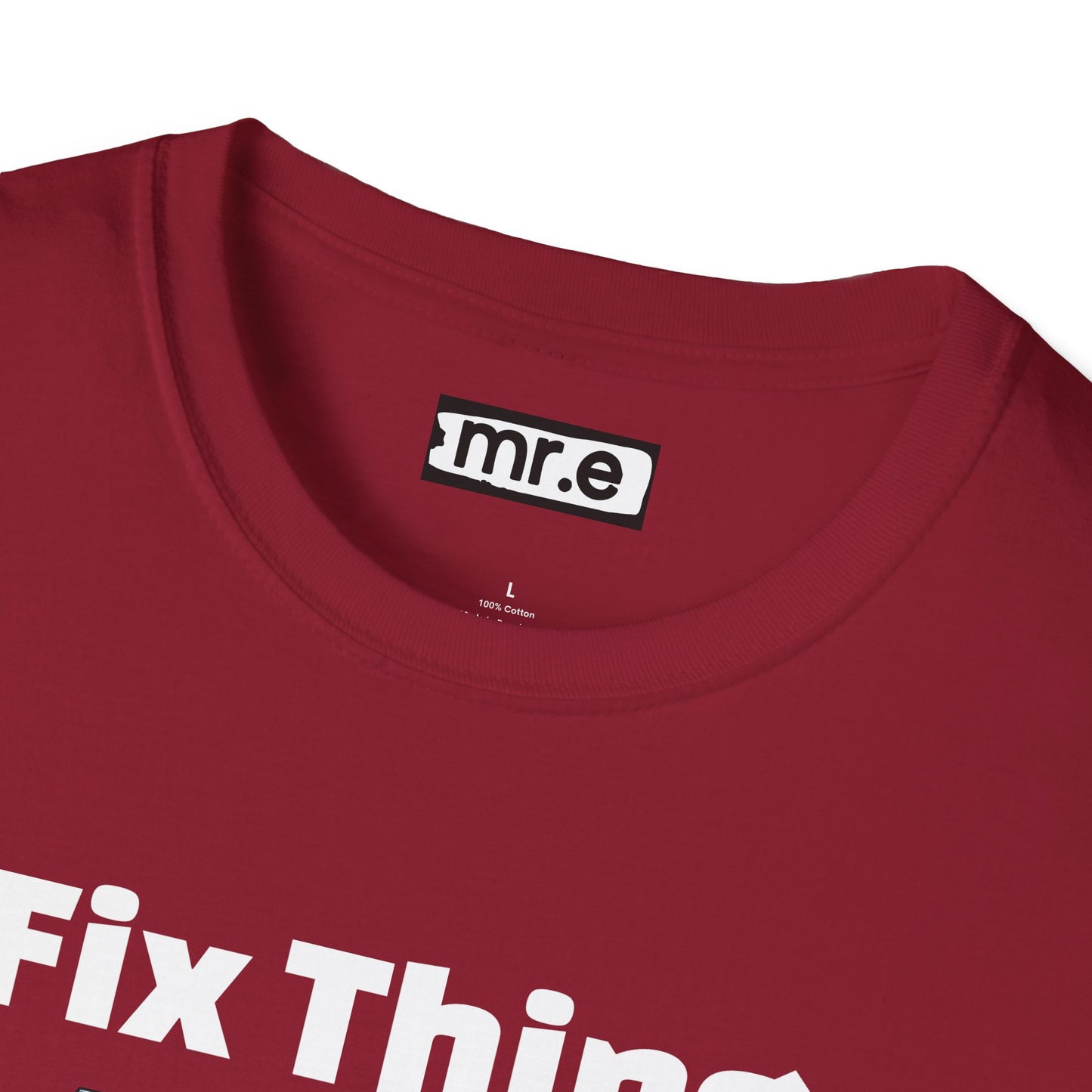 Funny "I Fix Things I Broke 5 Minutes Ago" T-Shirt β Sarcastic Tech Humor Tee, Relatable Repair Geek Gift for Clumsy Builders & Overthinkers