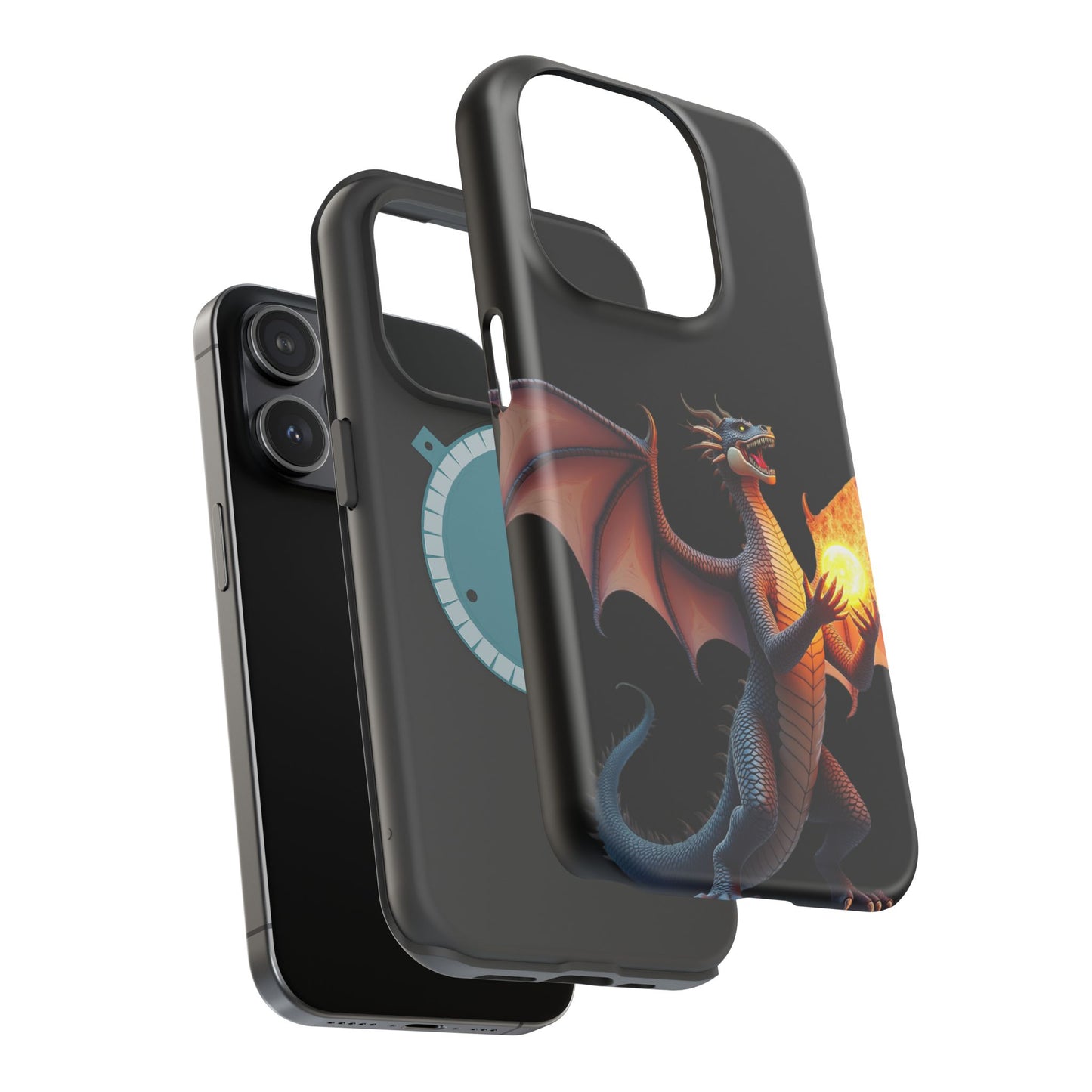 Dragon Phone Case - Aesthetic iPhone Case | Fantasy Art Design | Gifts for Him/Her | Unique Phone Accessories