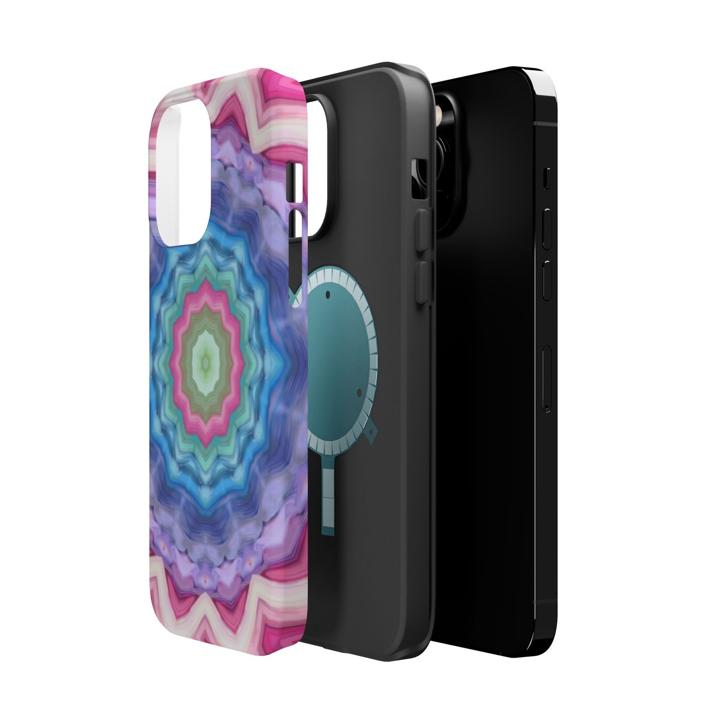 Abstract Phone Case - Psychedelic iPhone Case, Colorful Gift Idea, Unique Pattern Design