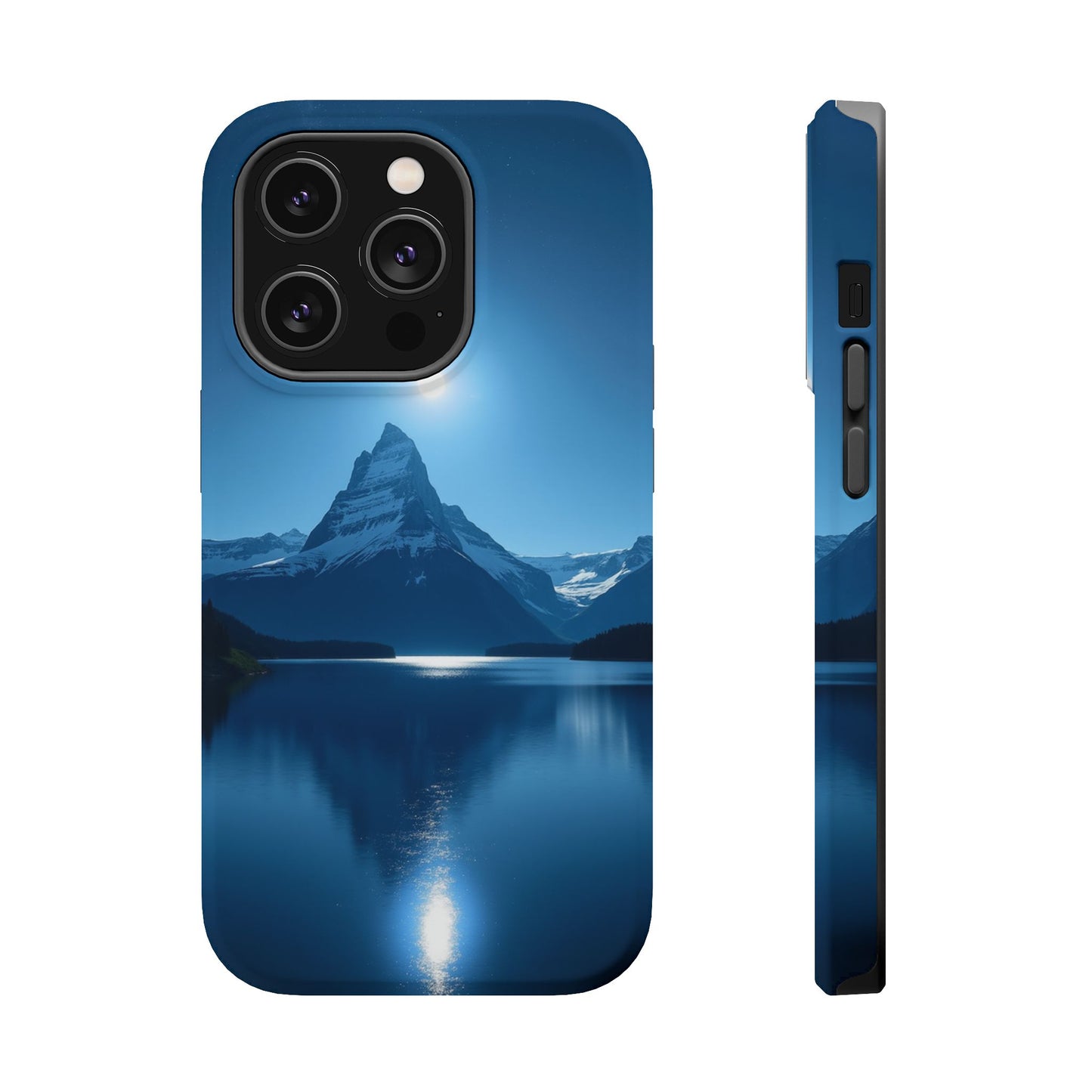 Mountain Lake Phone Case - Scenic Nature Design for iPhone 14-17 | Aesthetic Outdoor Gift