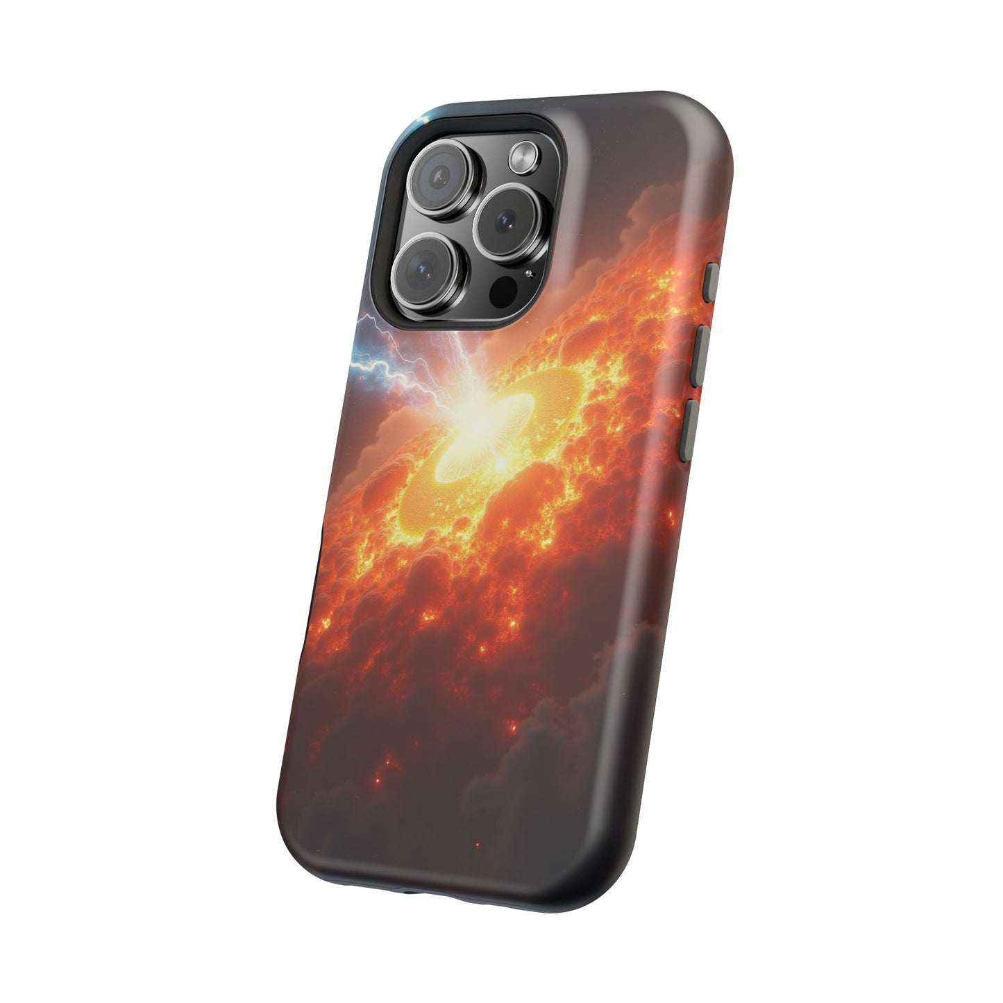 Supernova Phone Case - Fiery Galaxy iPhone Cover - Astronomy Gift for Him/Her