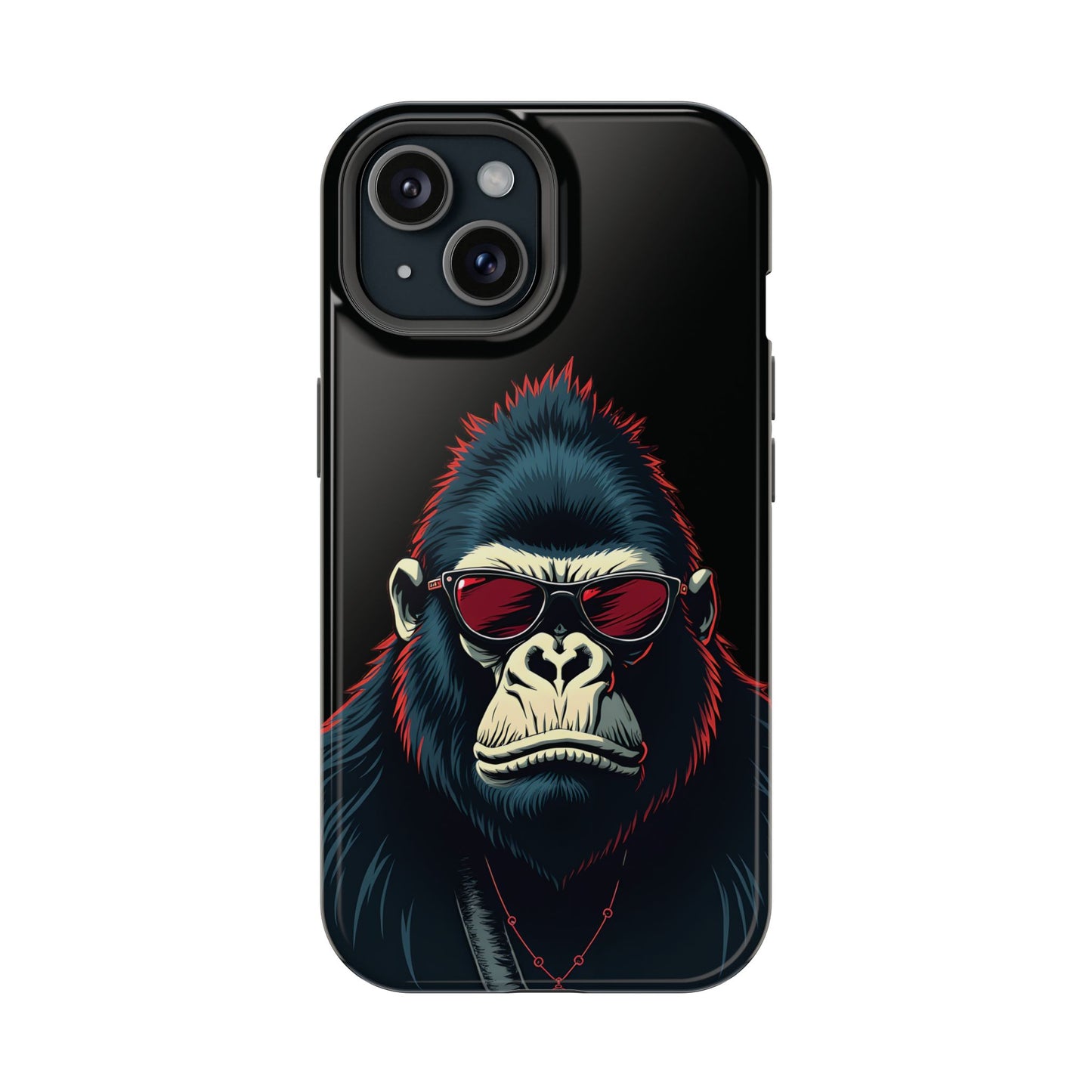 Gorilla Phone Case - Funny Animal iPhone Case, Gift for Him, Trendy Aesthetic