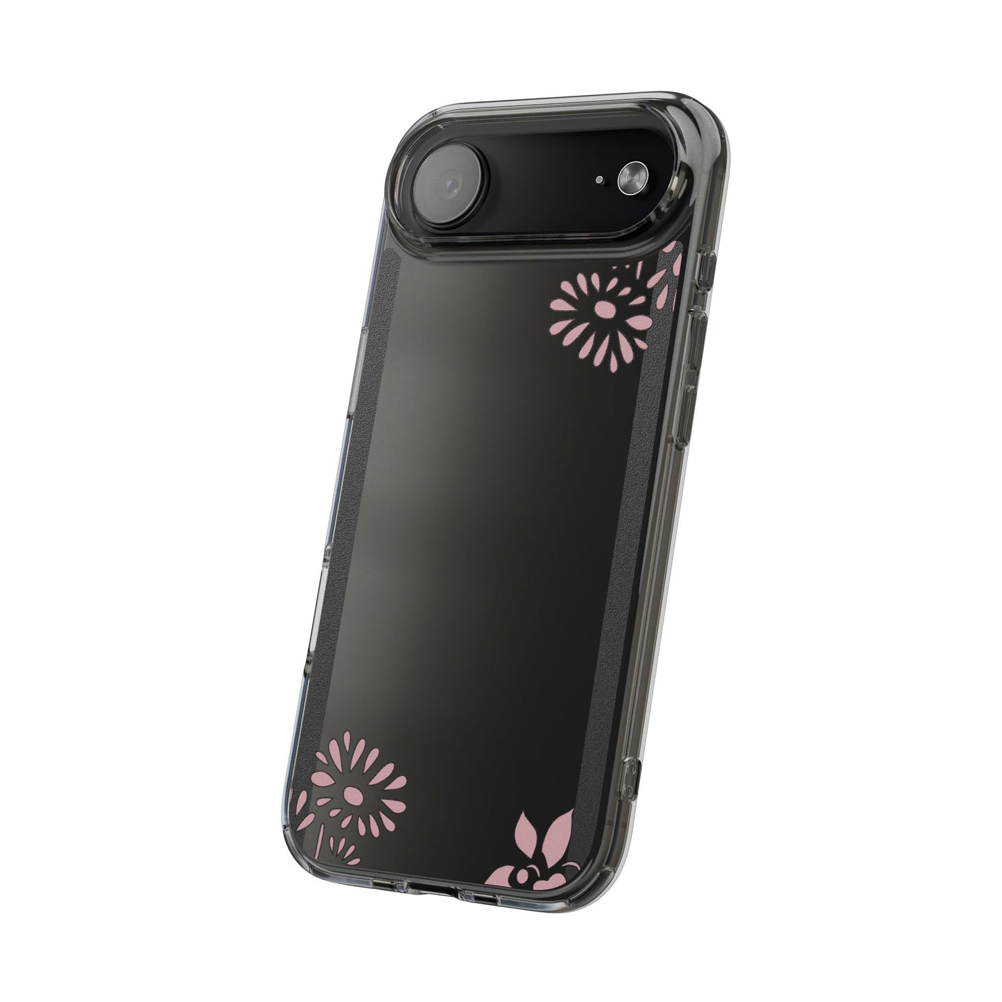 Elegant Floral Clear Phone Case β Minimalist Chic Protection