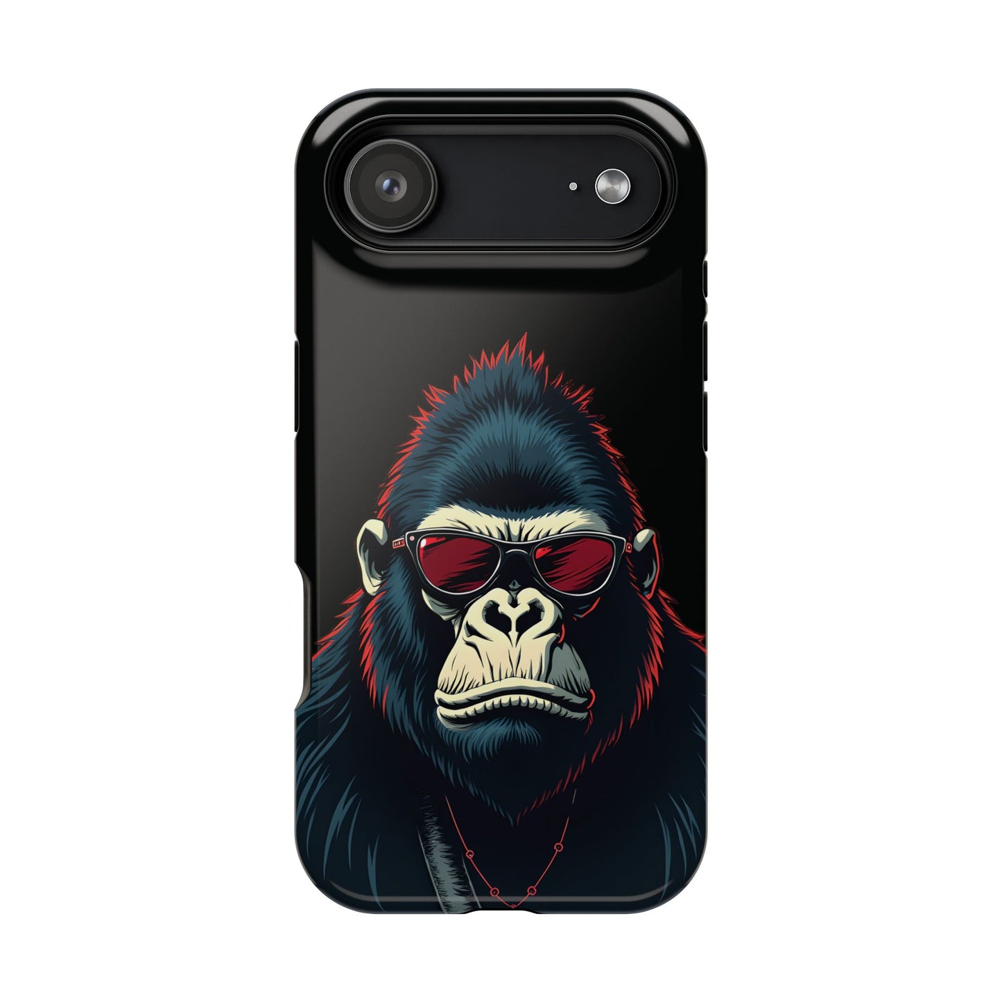 Gorilla Phone Case - Funny Animal iPhone Case, Gift for Him, Trendy Aesthetic