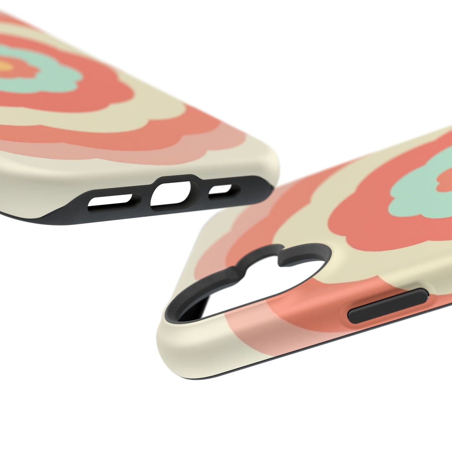 Cute Flower Phone Case - Pastel Aesthetic iPhone Case, Kawaii Gift Idea, Retro Floral Design