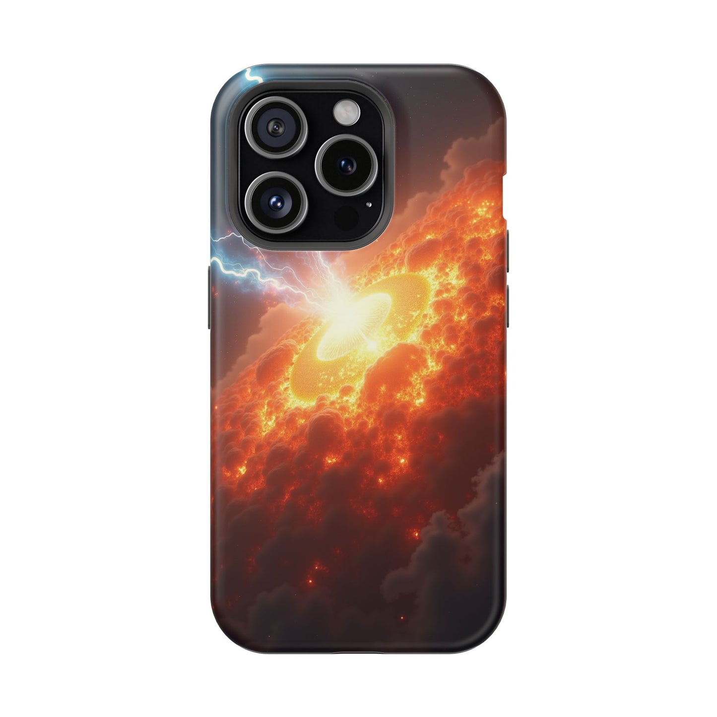 Supernova Phone Case - Fiery Galaxy iPhone Cover - Astronomy Gift for Him/Her