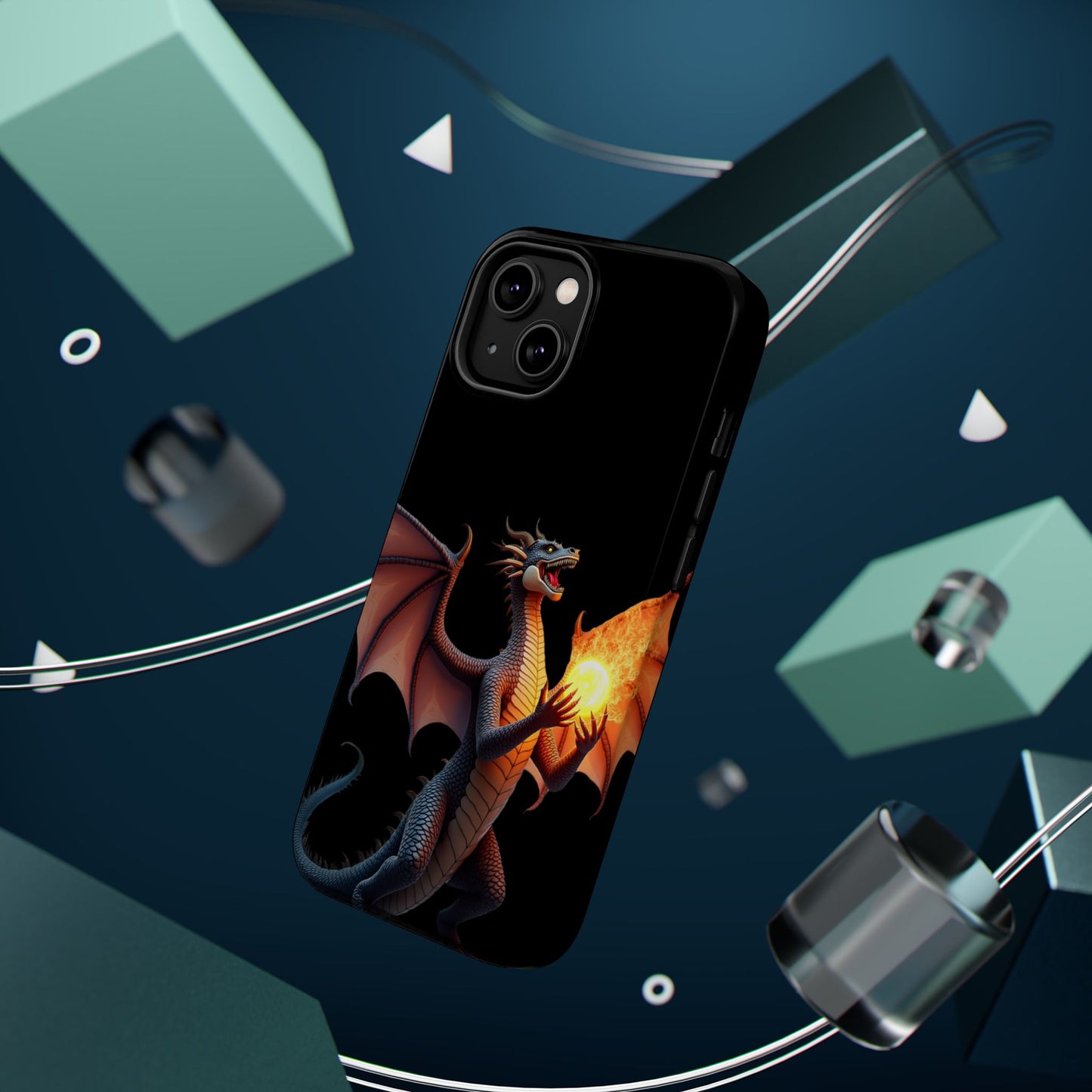 Dragon Phone Case - Aesthetic iPhone Case | Fantasy Art Design | Gifts for Him/Her | Unique Phone Accessories