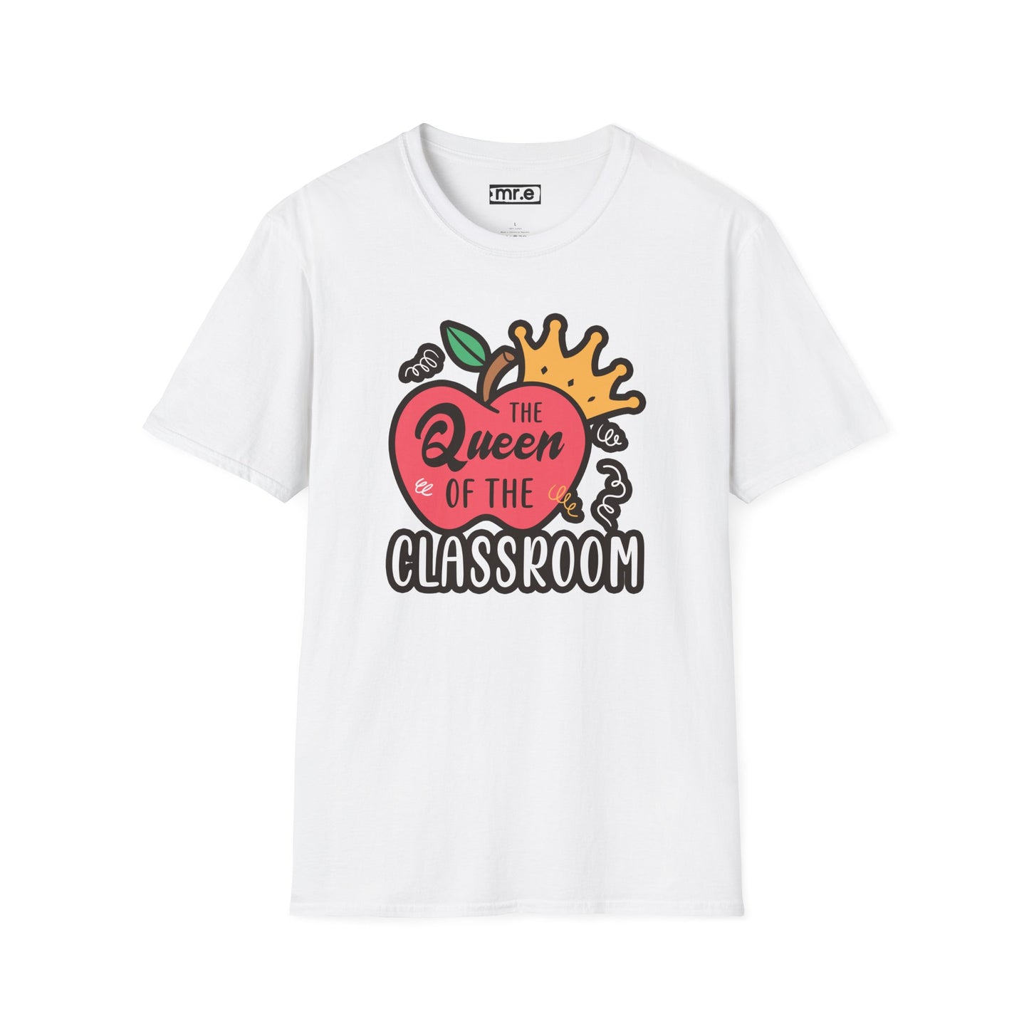 Teacher Shirt - Queen of the Classroom Tee, Gift for Teachers, Appreciation Gift, Cute Educator Graphic Top, Back to School Outfit