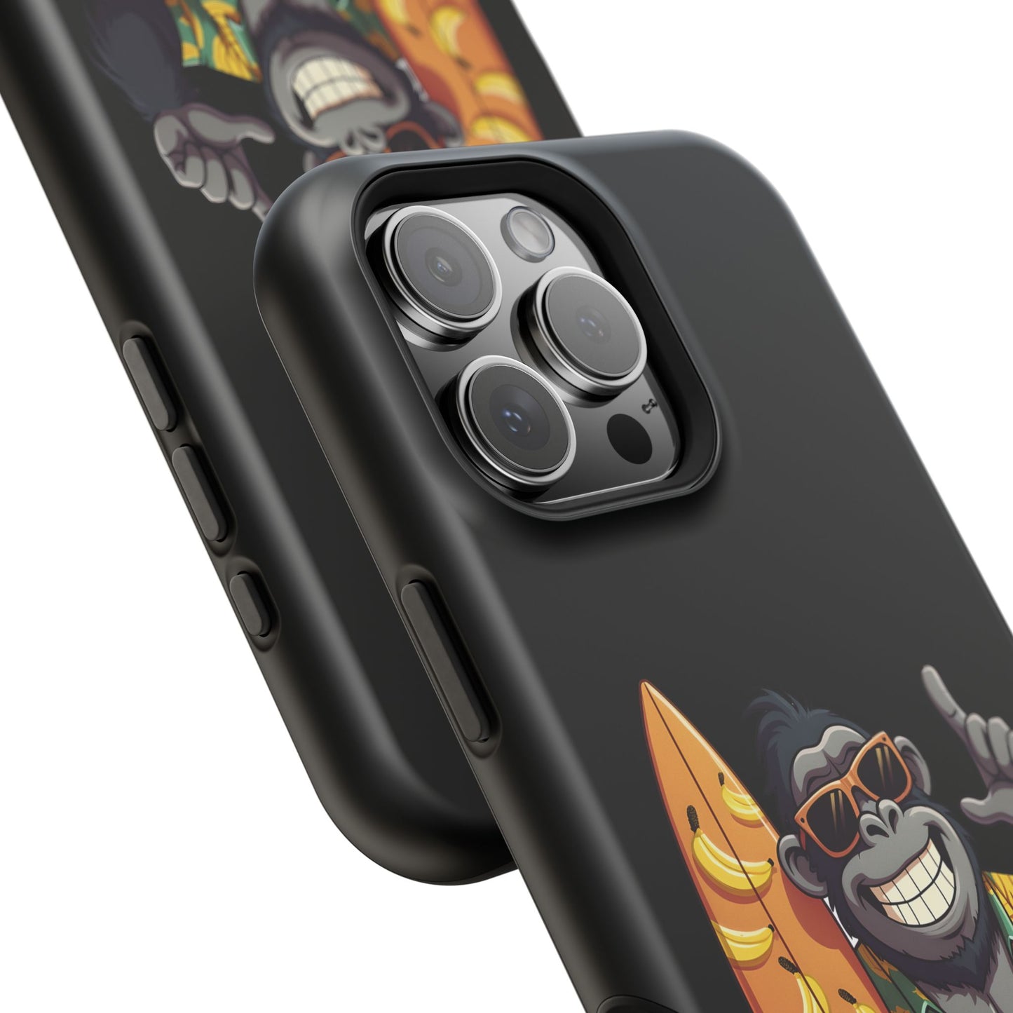 Banana Vibes Surf Gorilla Phone Case β Tropical Chill Meets Jungle Fun