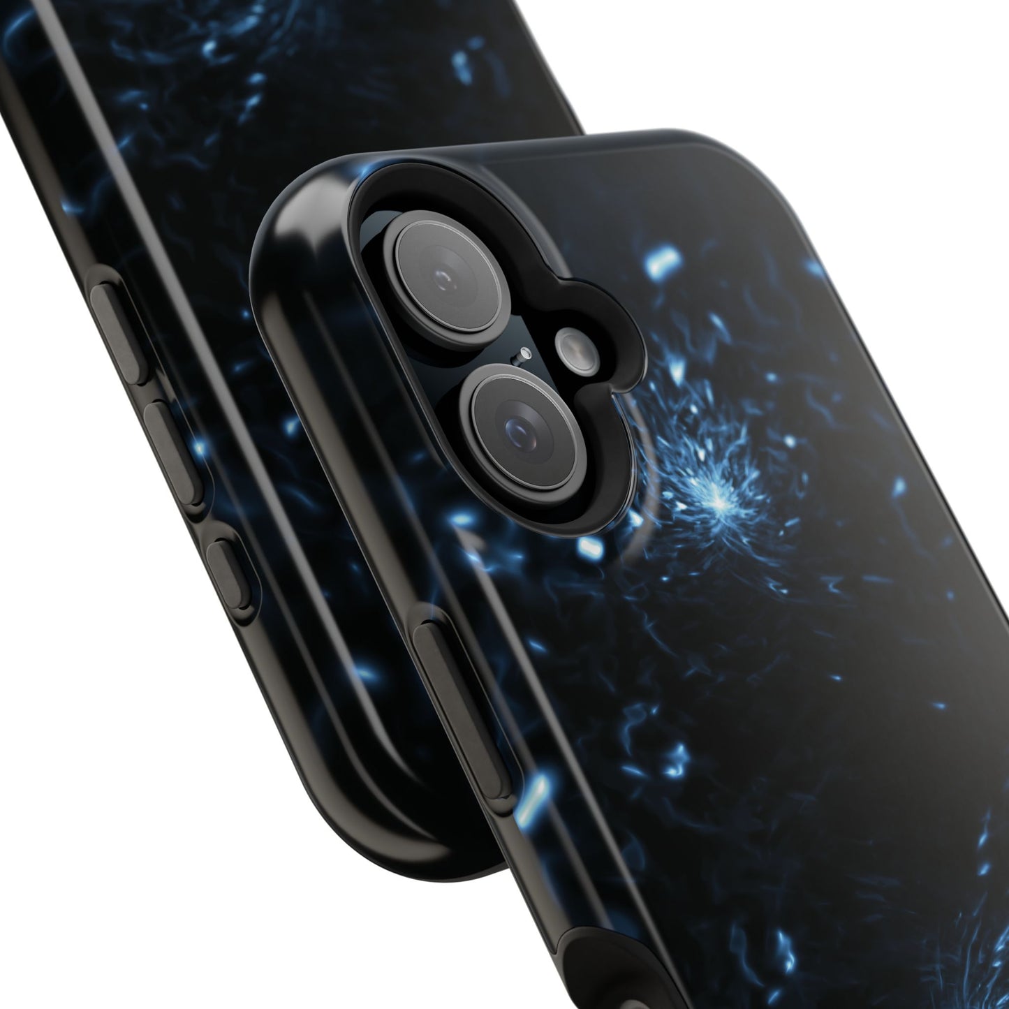 Galaxy Phone Case - Aesthetic iPhone Case | Blue Abstract Energy Design | Gifts for Him/Her | Sci-Fi Tech Vibes
