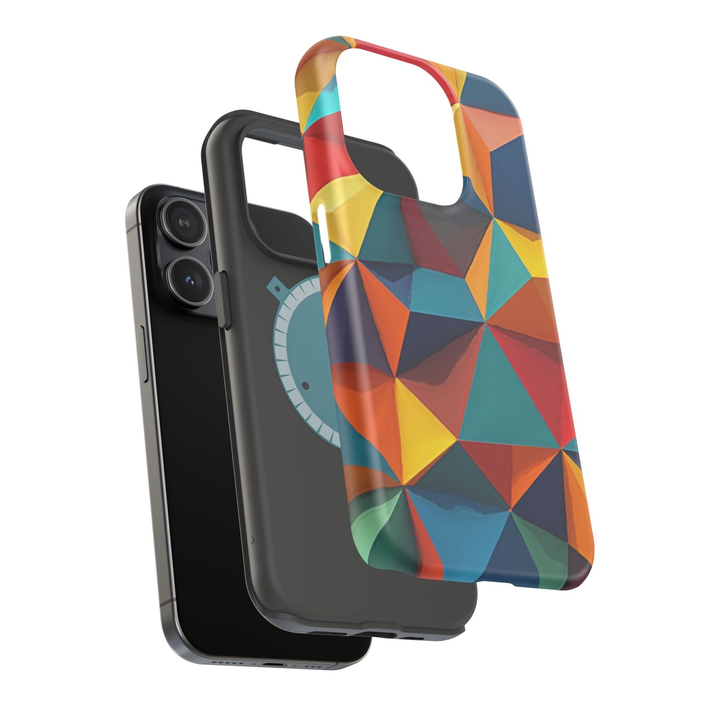 Prism Burst Phone Case for iPhone | Abstract Geometric Slim Protective Cover