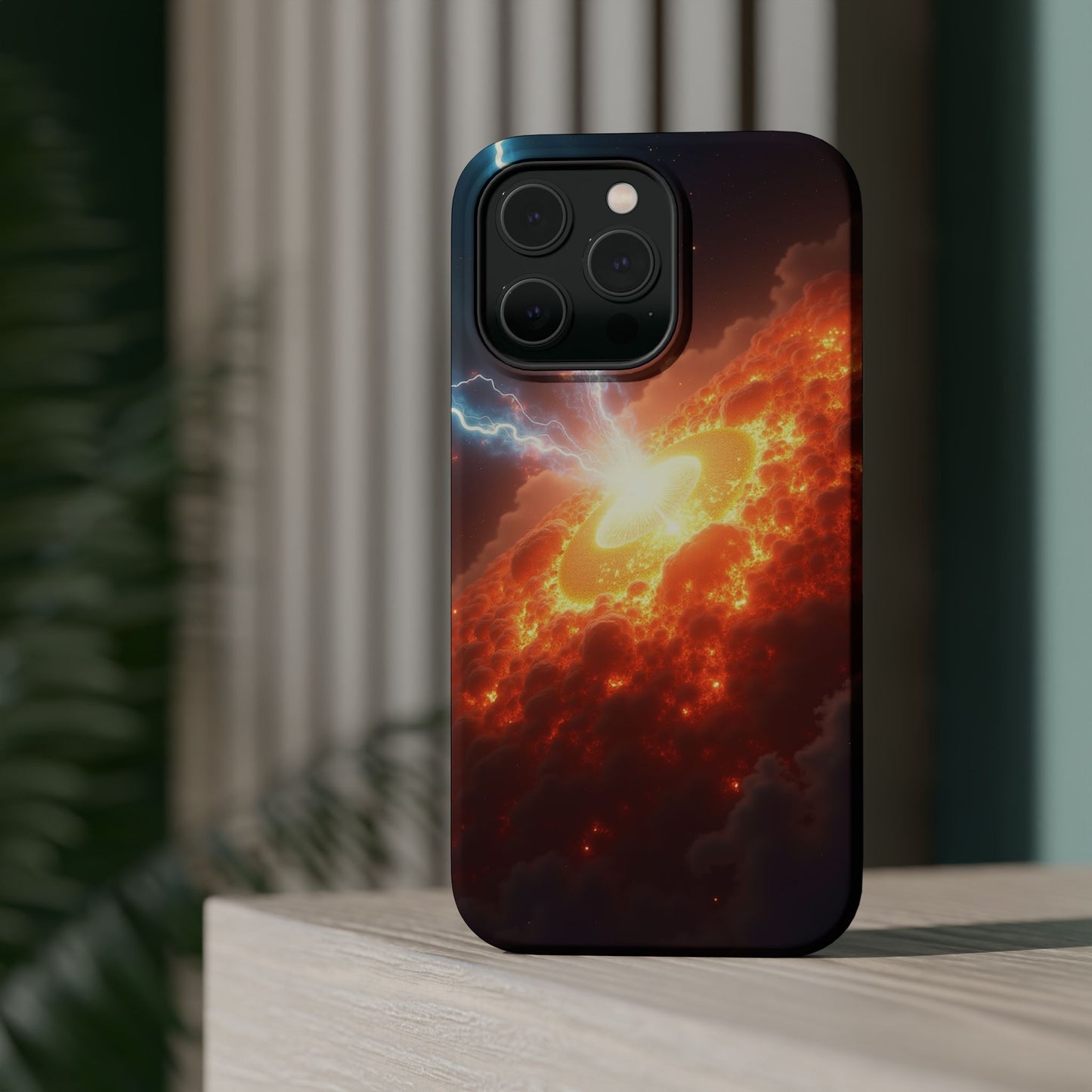 Supernova Phone Case - Fiery Galaxy iPhone Cover - Astronomy Gift for Him/Her