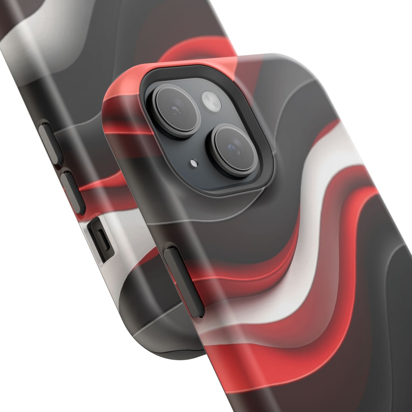 Statement Wave Phone Case - Aesthetic iPhone Case, Edgy Gift Idea, Trendy Summer Accessory