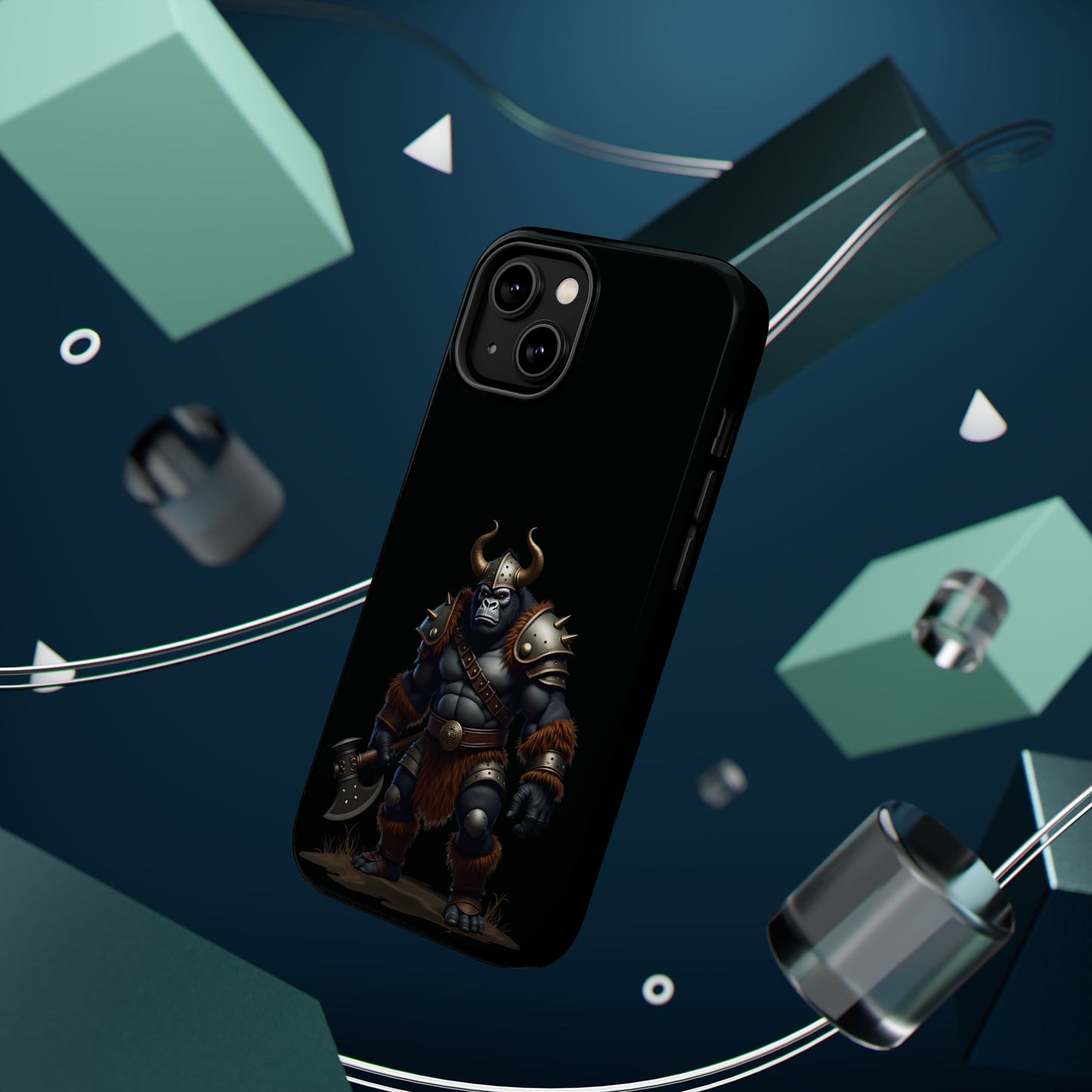 Gorilla Warlord Phone Case – Power, Armor & Primal Strength