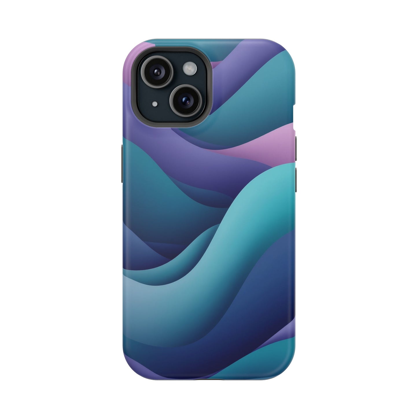 Oceanic Serenity Phone Case - Calming Blue Wave Aesthetic | Nature Inspired Gift Idea