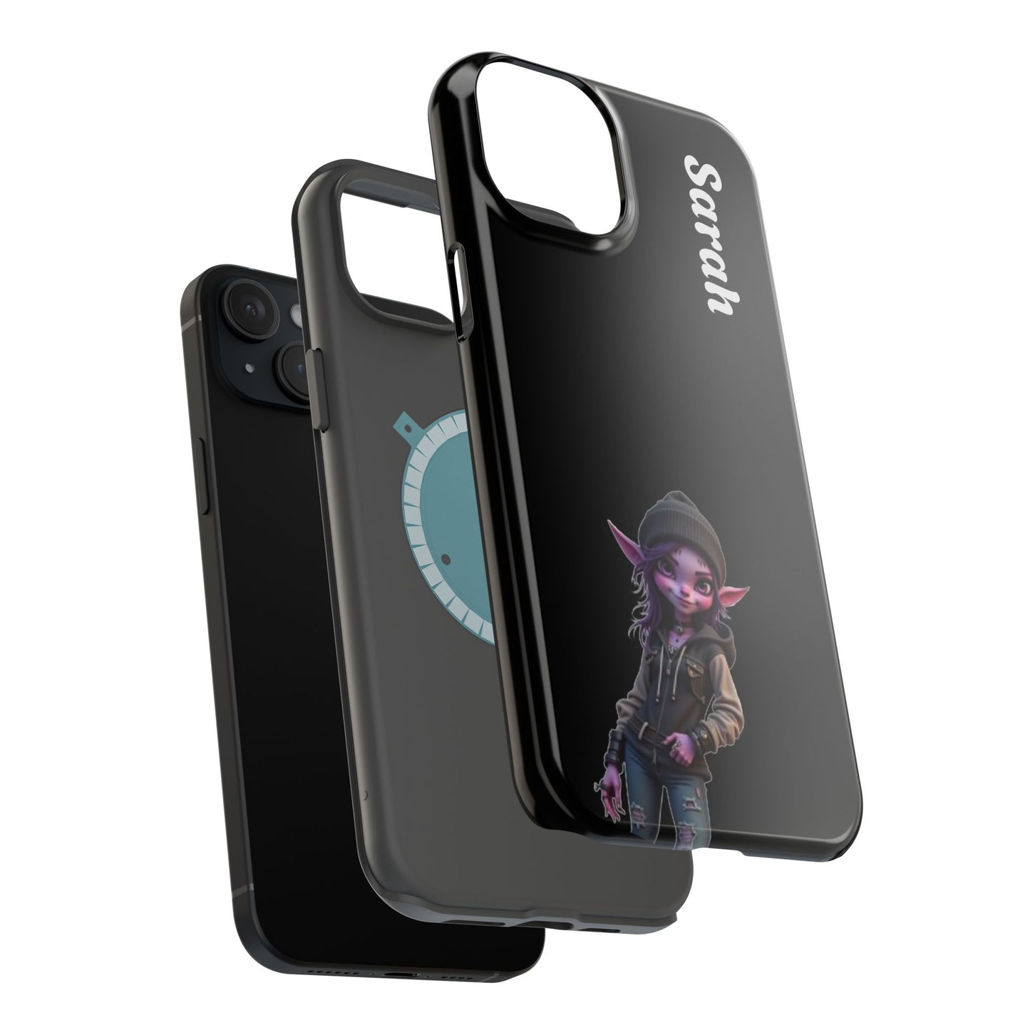 Personalized Elf Phone Case - Custom Name Aesthetic Y2K Gift | Cool Character Cases for Teens & Girls