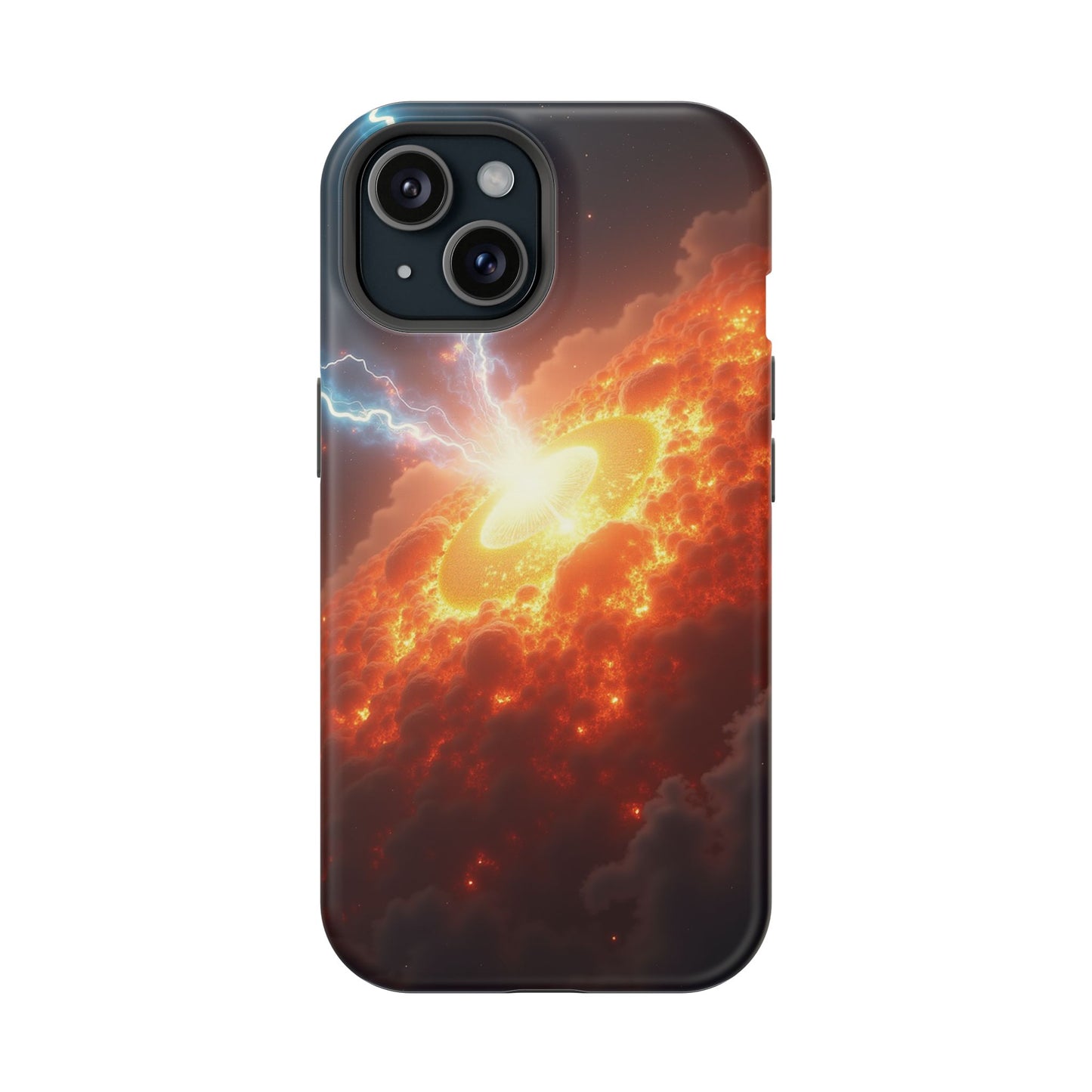 Supernova Phone Case - Fiery Galaxy iPhone Cover - Astronomy Gift for Him/Her