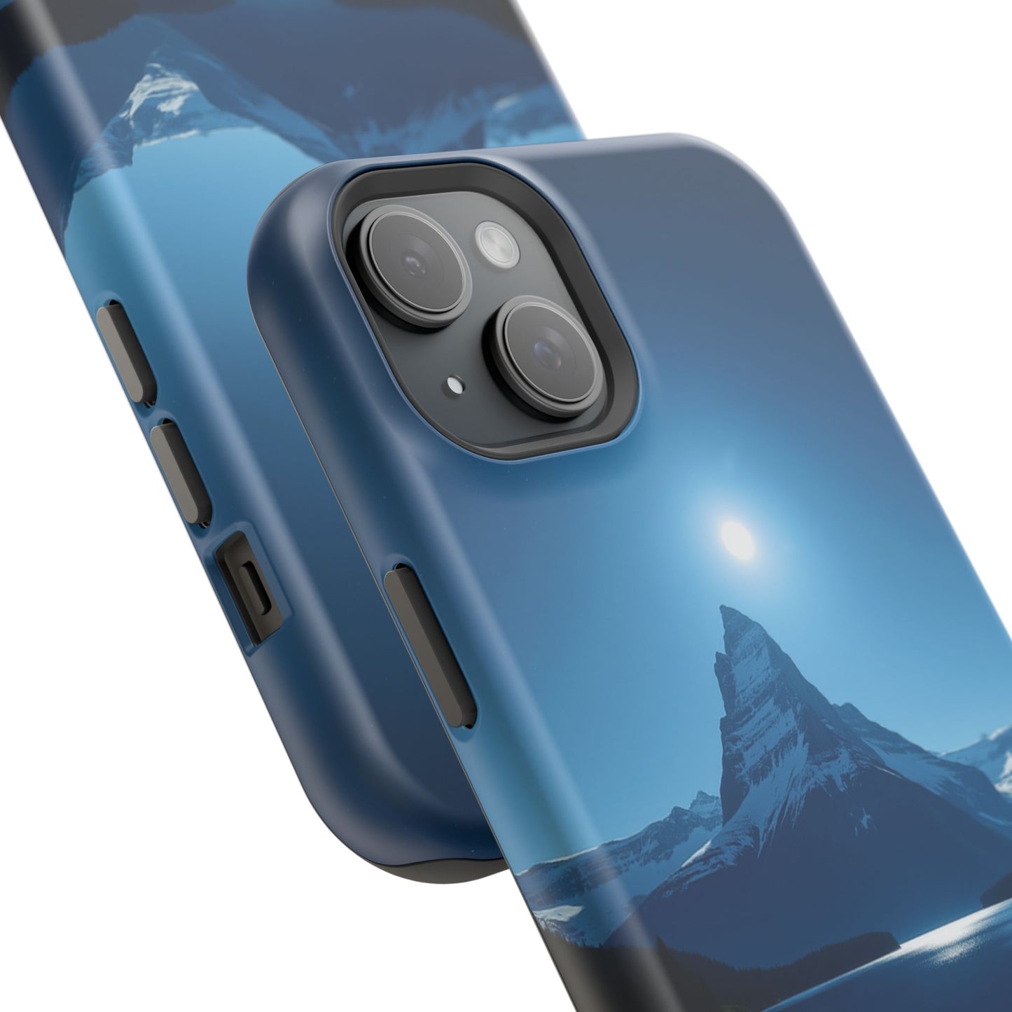 Mountain Lake Phone Case - Scenic Nature Design for iPhone 14-17 | Aesthetic Outdoor Gift