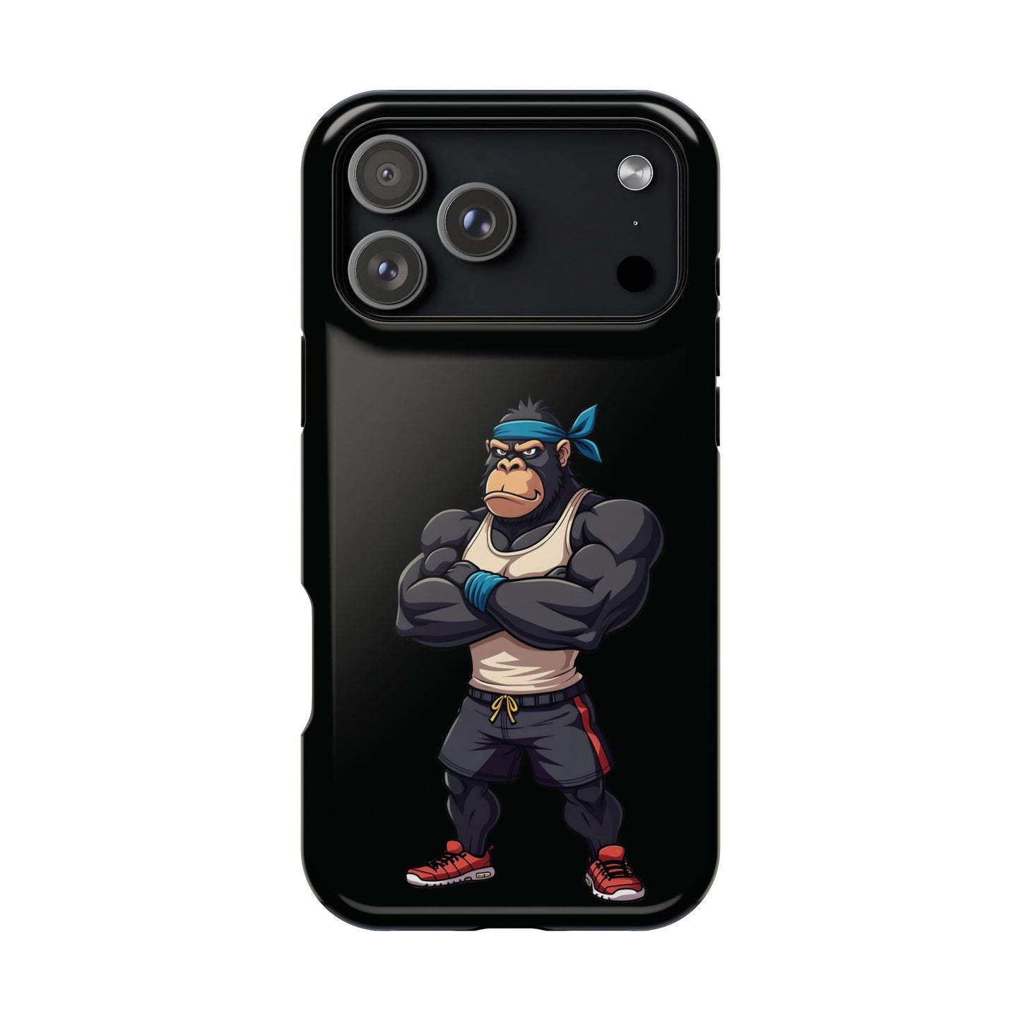 Gym Beast Gorilla Phone Case β Built to Flex, Designed to Protect