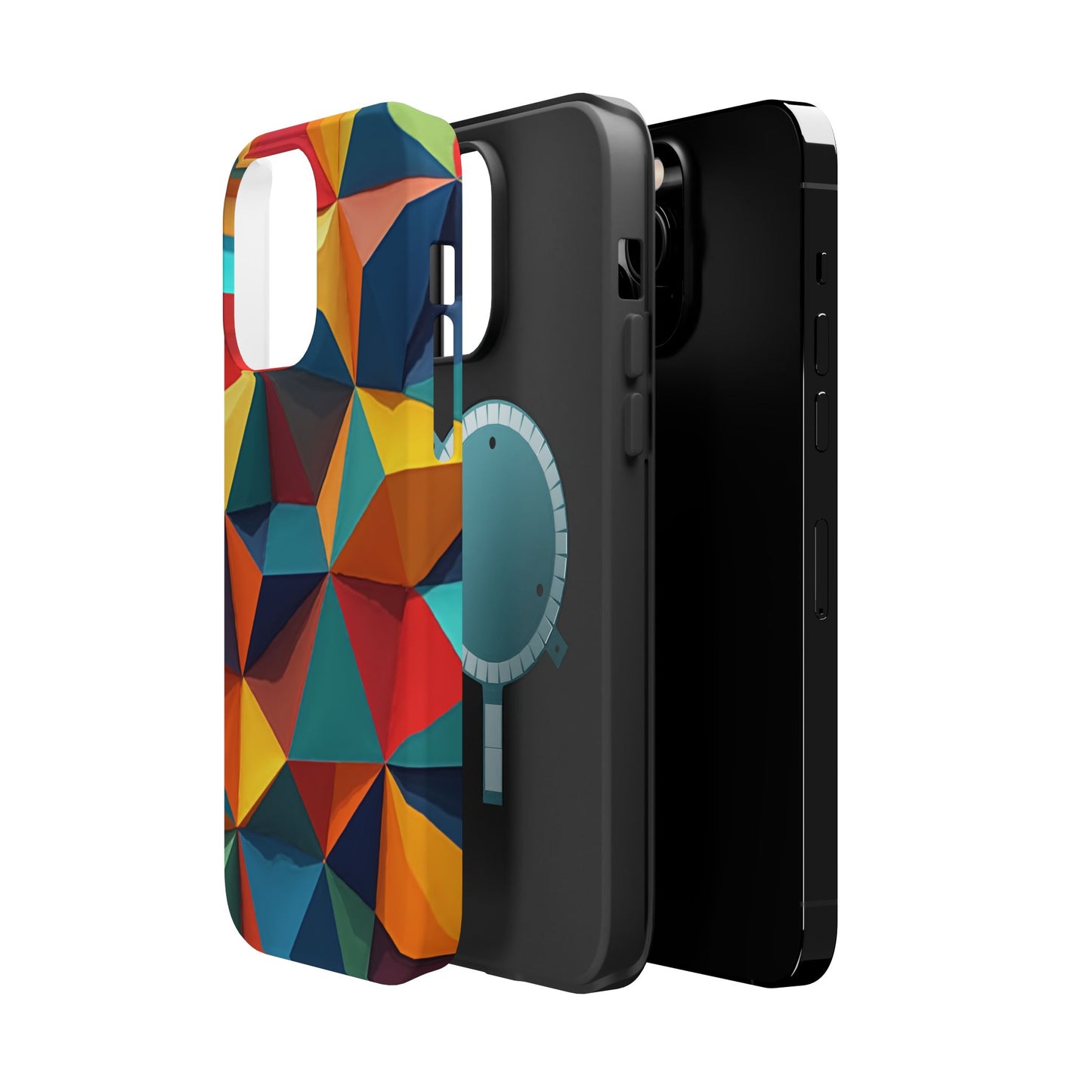 Prism Burst Phone Case for iPhone | Abstract Geometric Slim Protective Cover