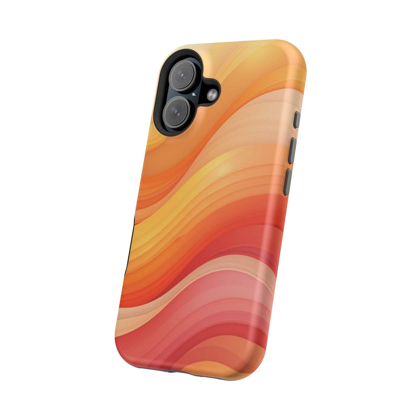 Sunset Phone Case - Aesthetic iPhone Case | Warm Gradient Wave Design | Gifts for Her | Beachy Summer Vibes