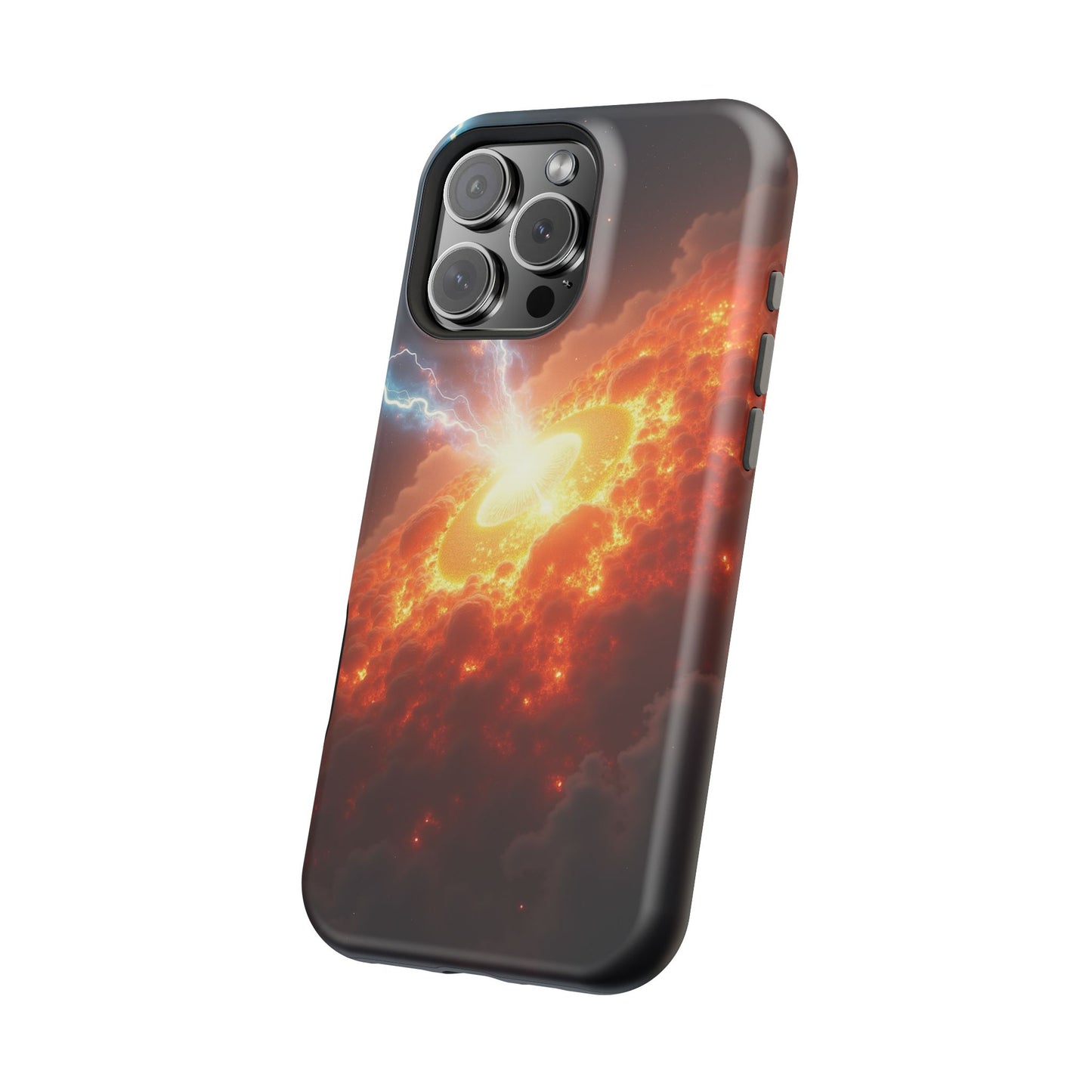 Supernova Phone Case - Fiery Galaxy iPhone Cover - Astronomy Gift for Him/Her