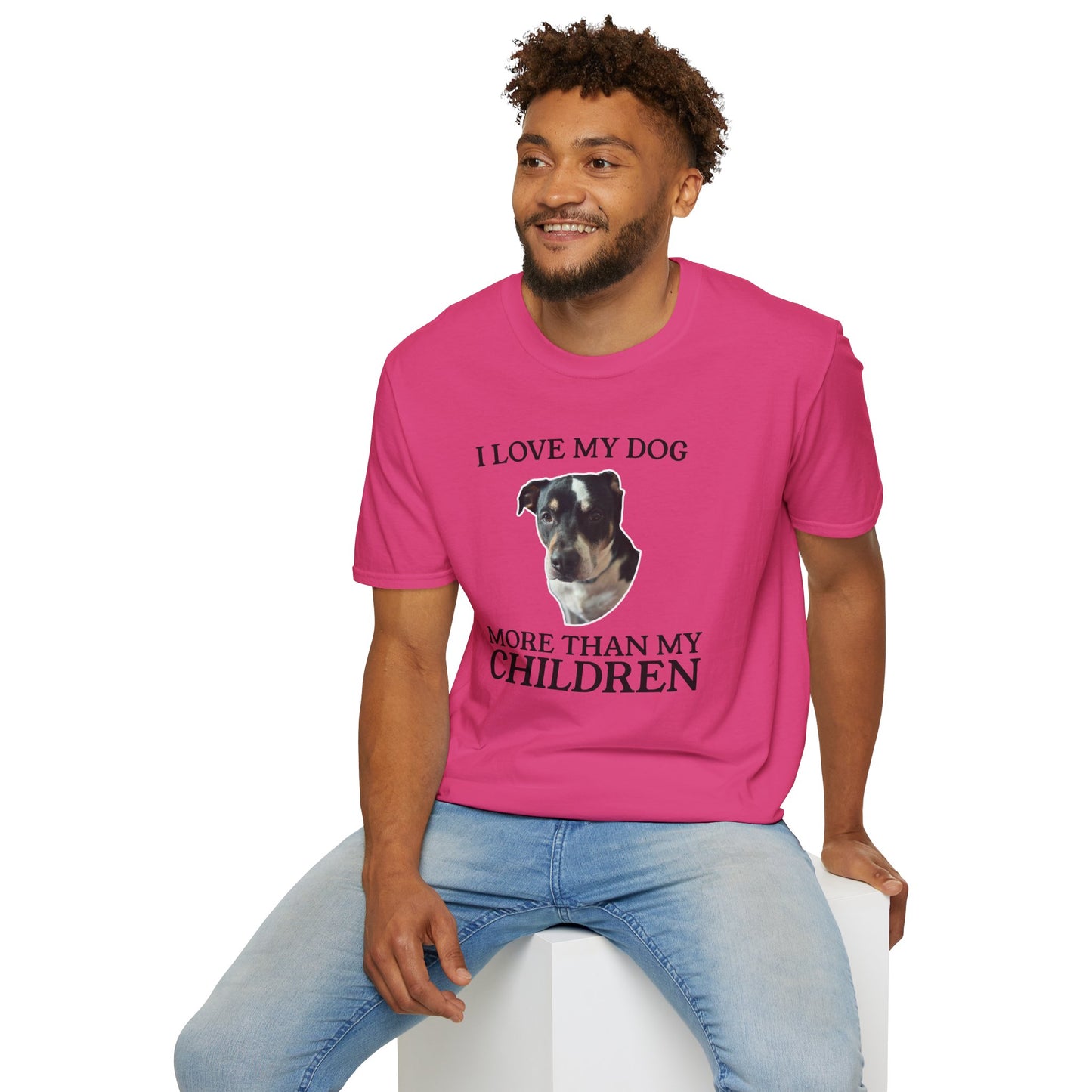 Personalized Pet T-Shirt with Your Furry Friend’s Photo – Custom Dog Cat Hoodie Gift, Personalized Animal Apparel for Pets & Owners