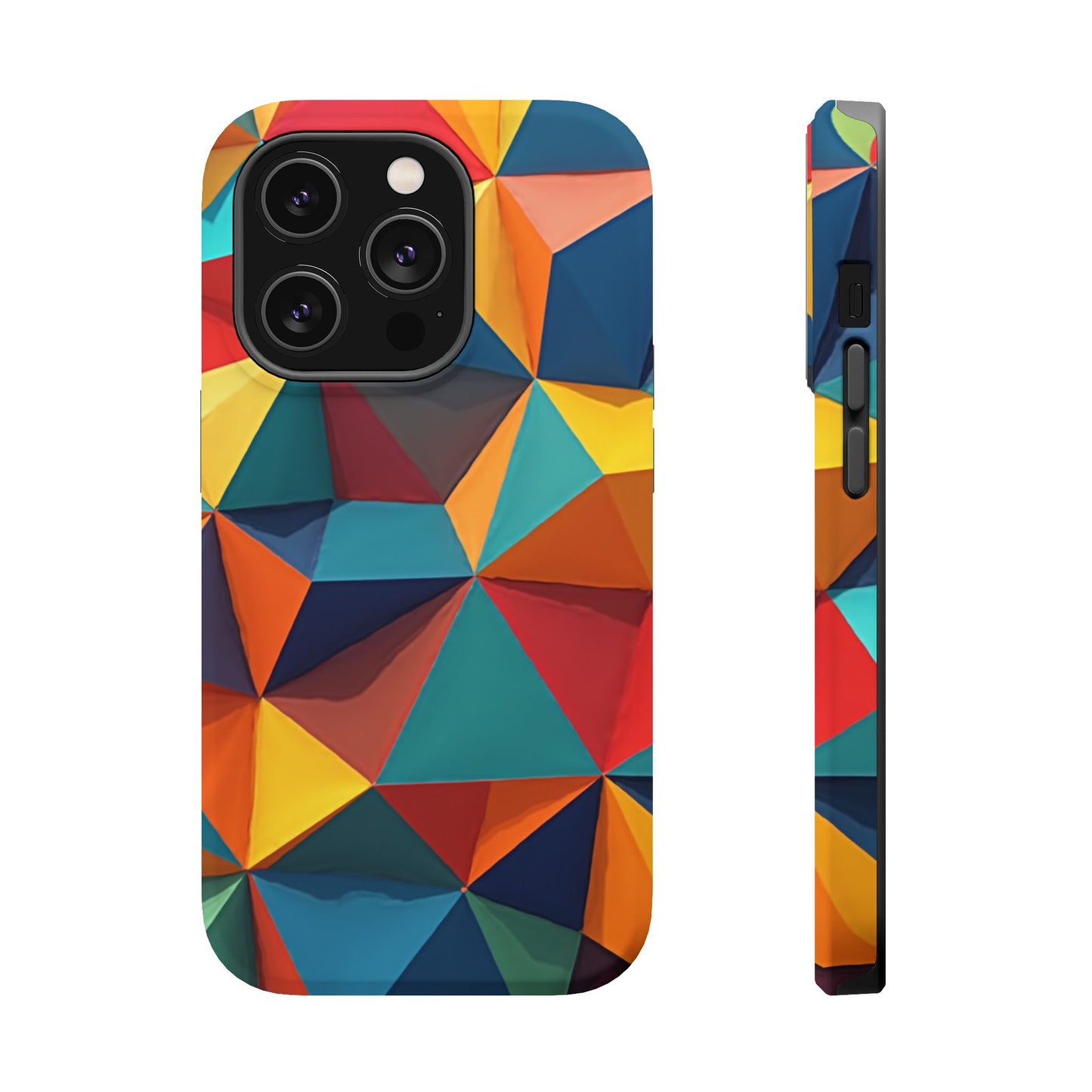 Prism Burst Phone Case for iPhone | Abstract Geometric Slim Protective Cover