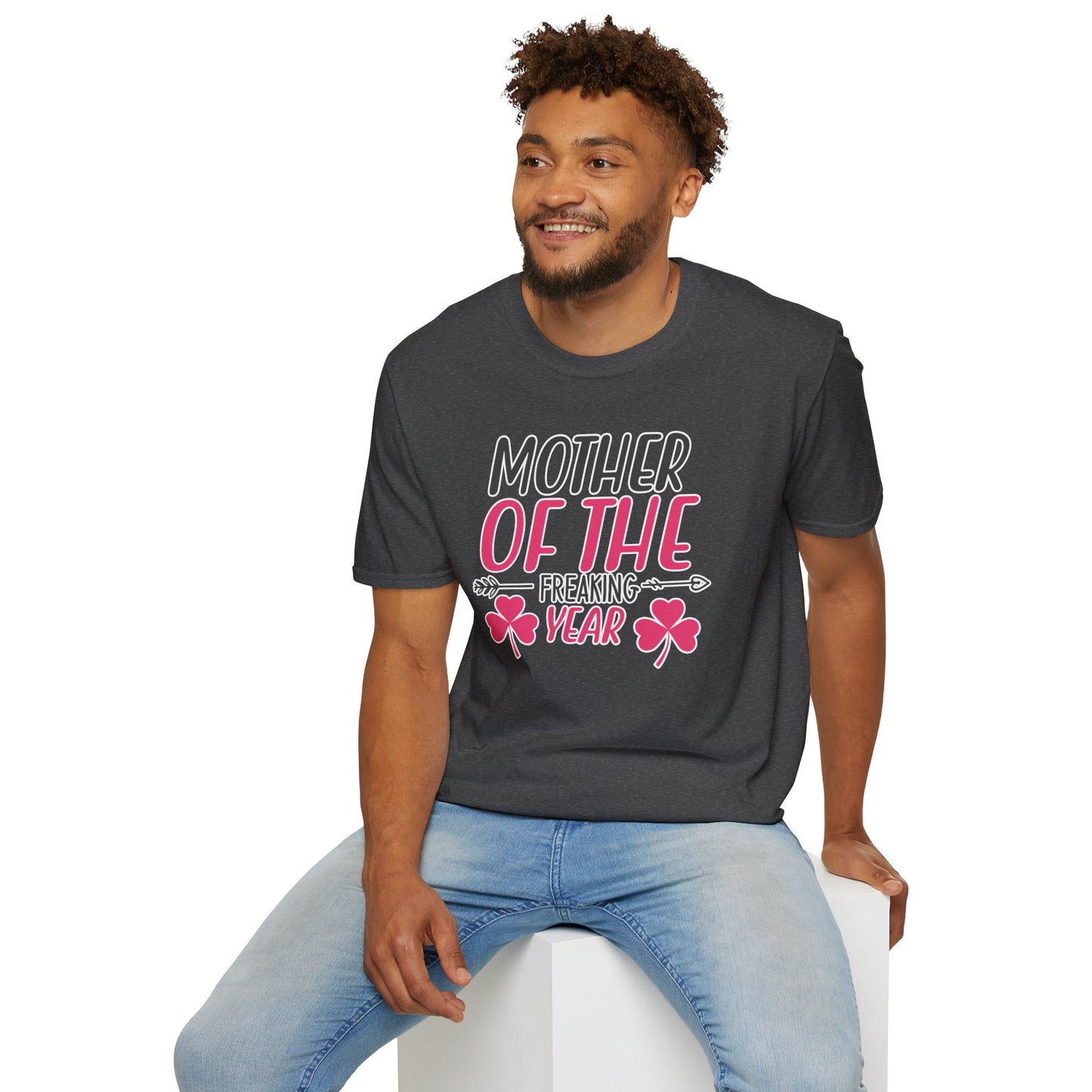 "Mother of the Year" Funny & Stylish Mom T-Shirt β Cute Sassy Motherhood Gift Tee for Real-Life Superheroes