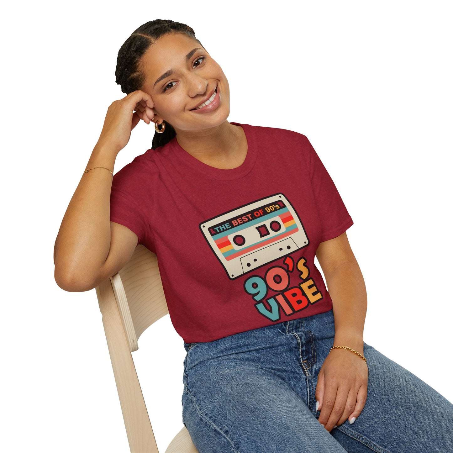 90’s Vibe T-Shirt – Cool Retro Cassette Design for 90s Fans