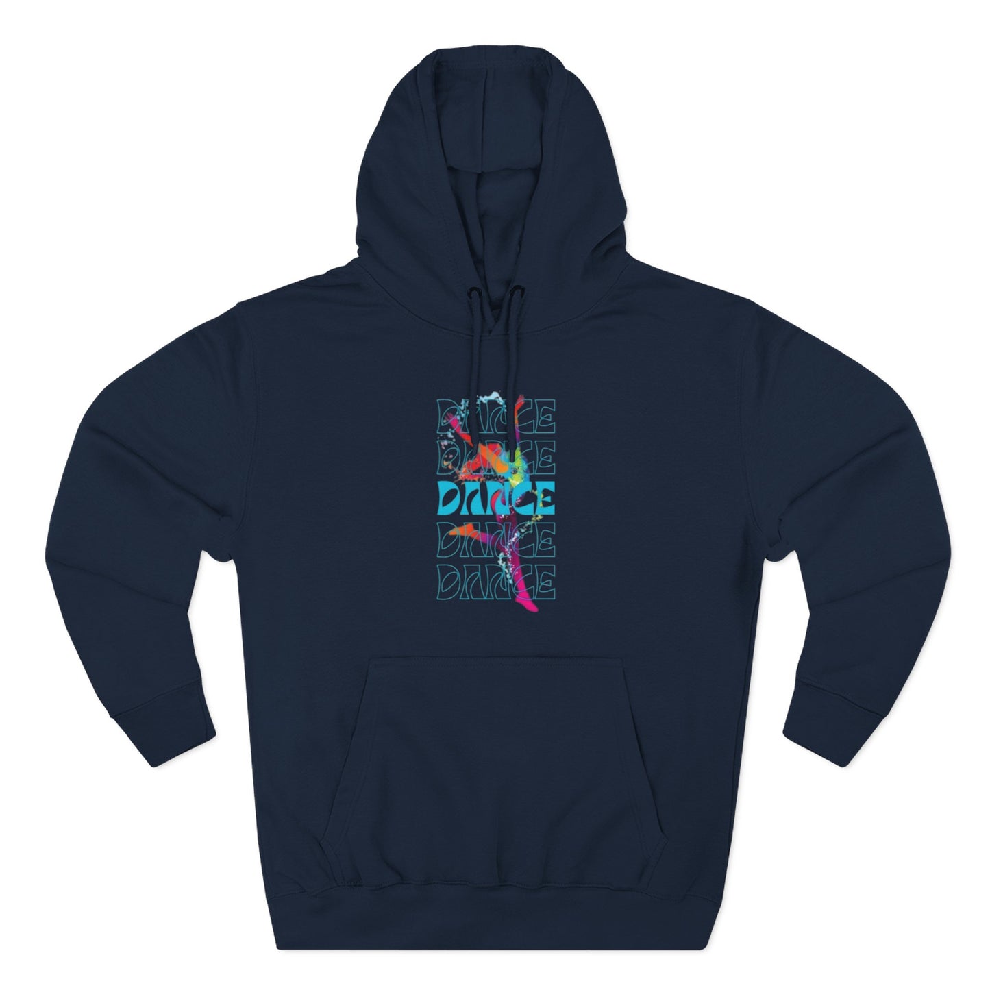 “Dance Dance Dance” Graphic Pullover, Motivational Dancer Gift, Dance Moms Inspired Apparel, Cozy Unisex Hoodie