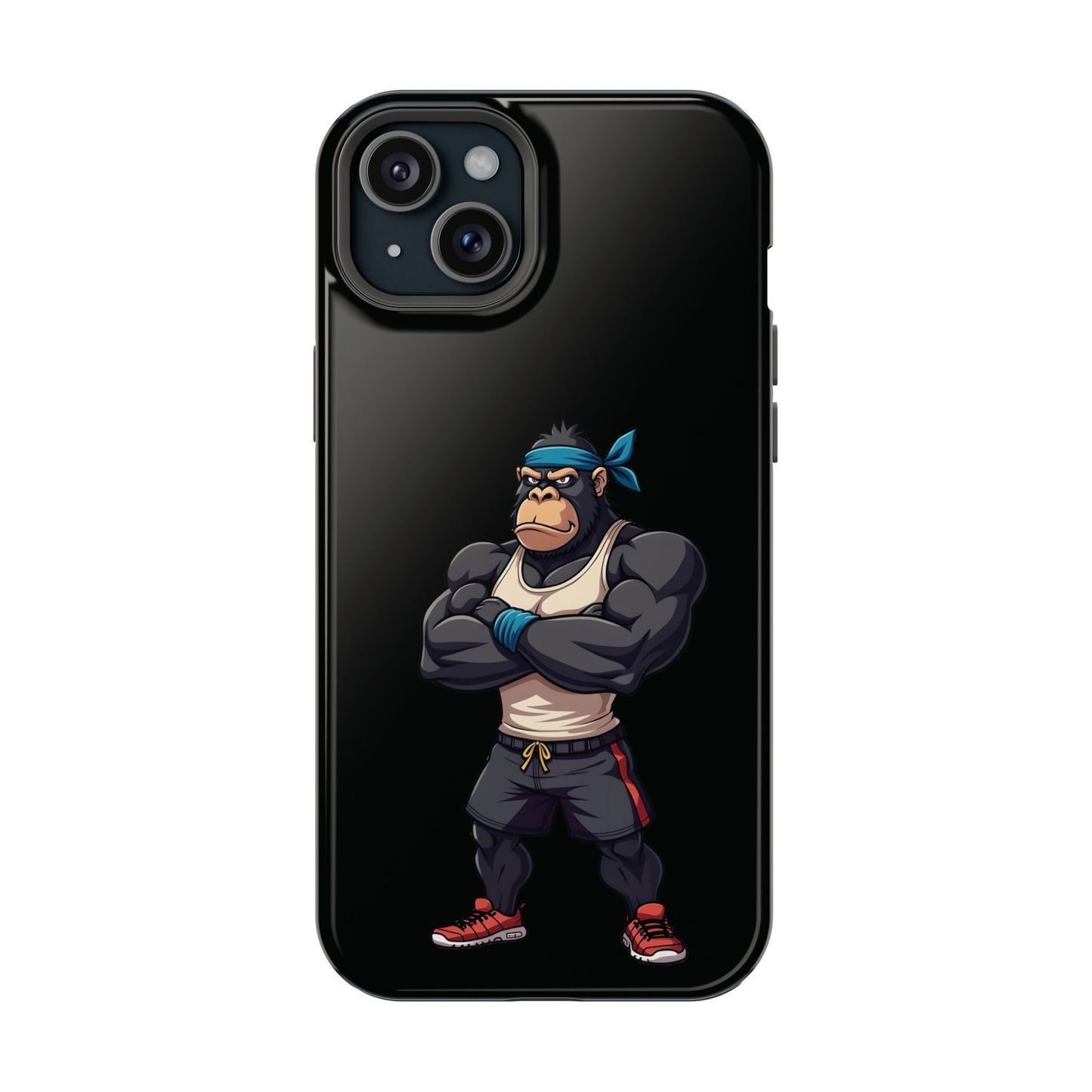 Gym Beast Gorilla Phone Case β Built to Flex, Designed to Protect