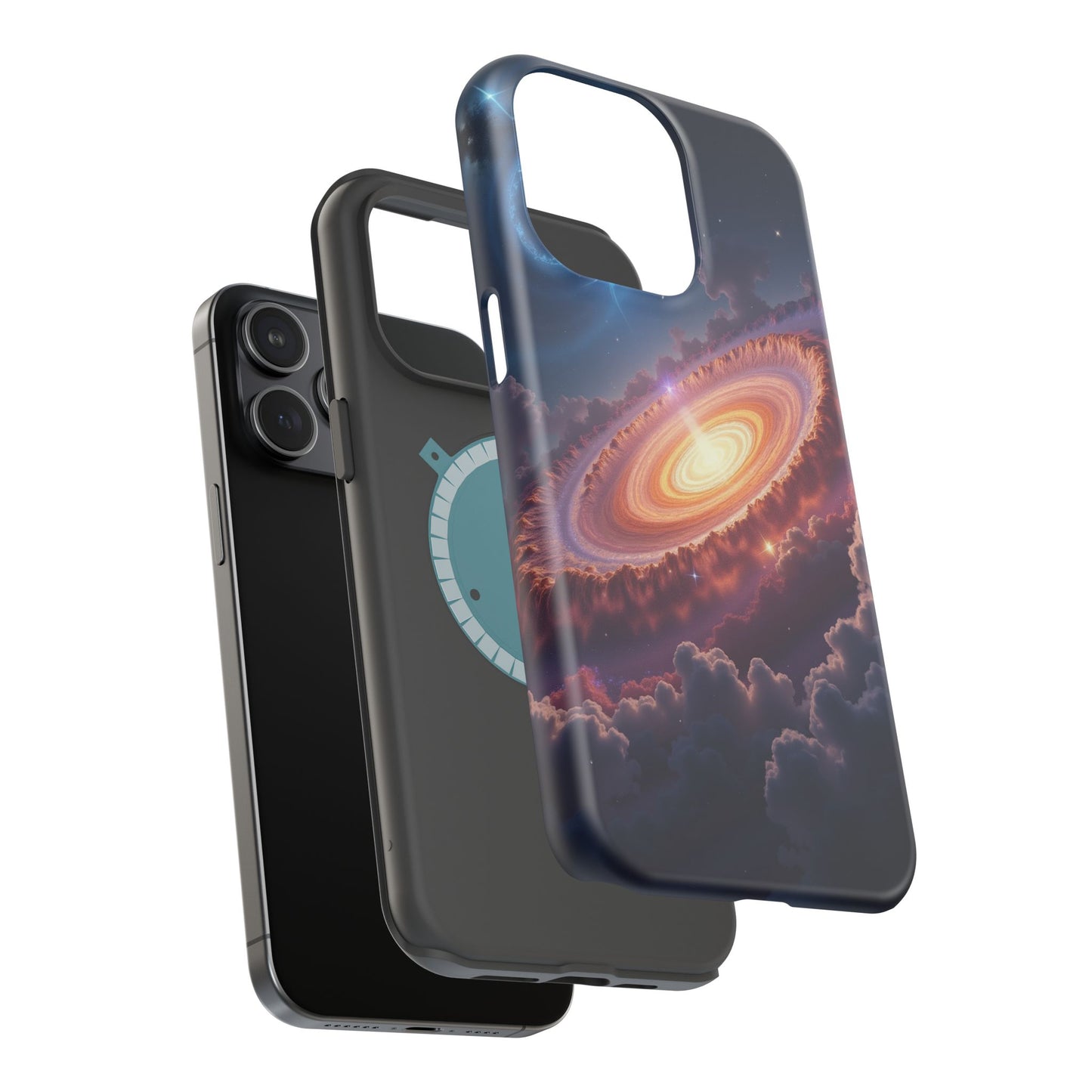 Galaxy Phone Case - Celestial Space iPhone Case, Cosmic Gift Idea, Aesthetic Spiral Design
