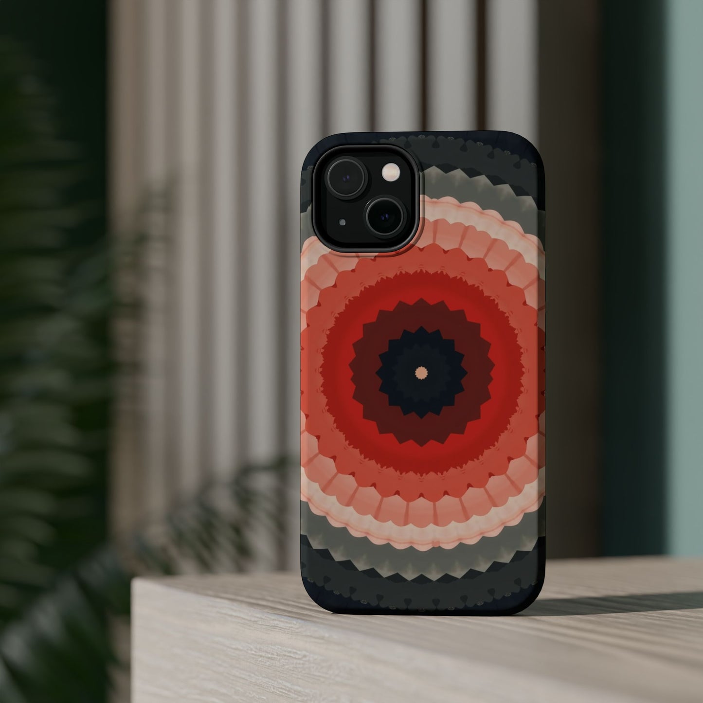 Abstract Phone Case - Geometric iPhone Case, Modern Art Gift Idea, Unique Pattern Design