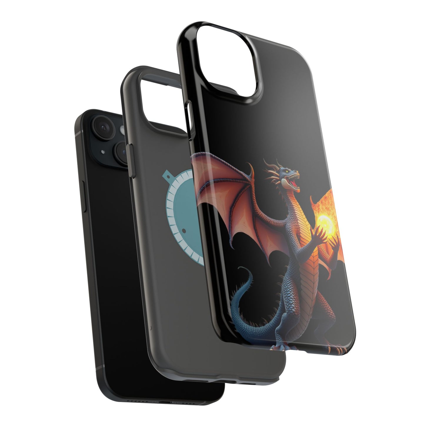 Dragon Phone Case - Aesthetic iPhone Case | Fantasy Art Design | Gifts for Him/Her | Unique Phone Accessories
