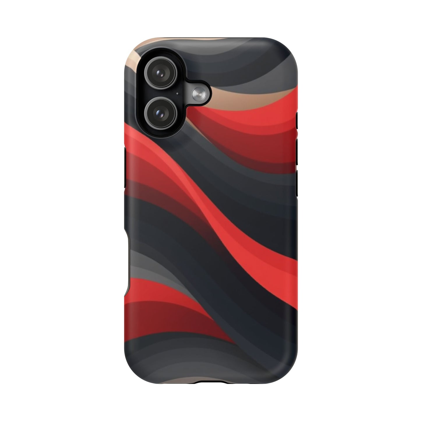 Dynamic Elegance Phone Case - Bold Wave Design | Trendy Aesthetic Gift Idea