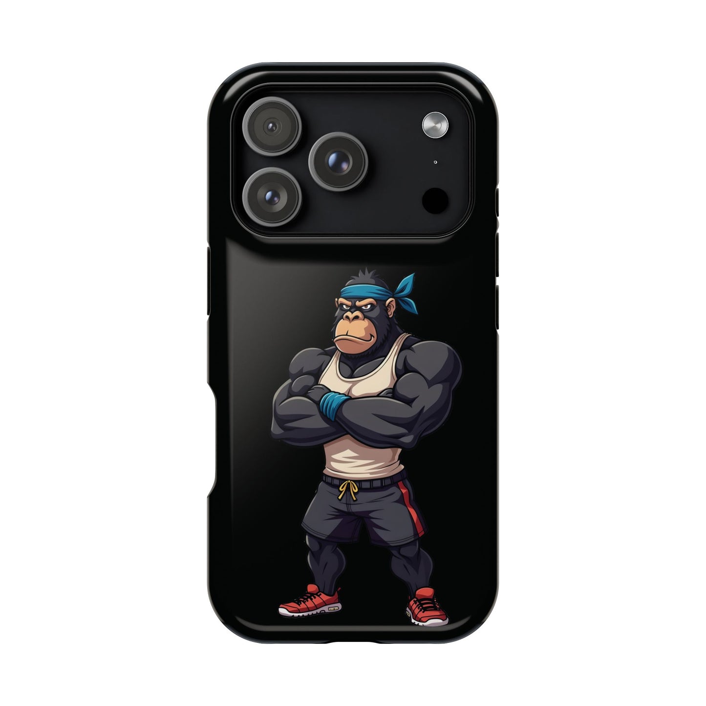 Gym Beast Gorilla Phone Case β Built to Flex, Designed to Protect
