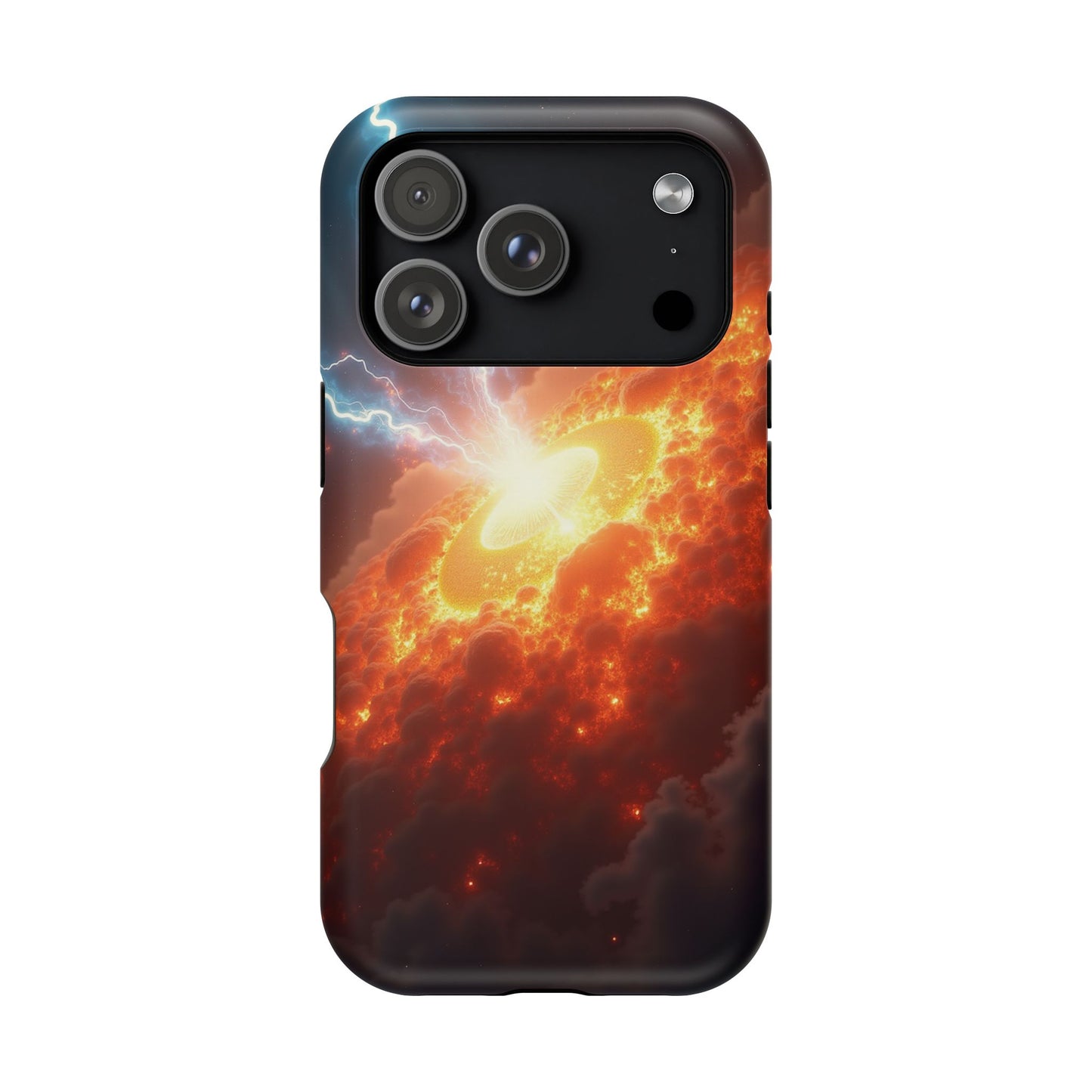 Supernova Phone Case - Fiery Galaxy iPhone Cover - Astronomy Gift for Him/Her