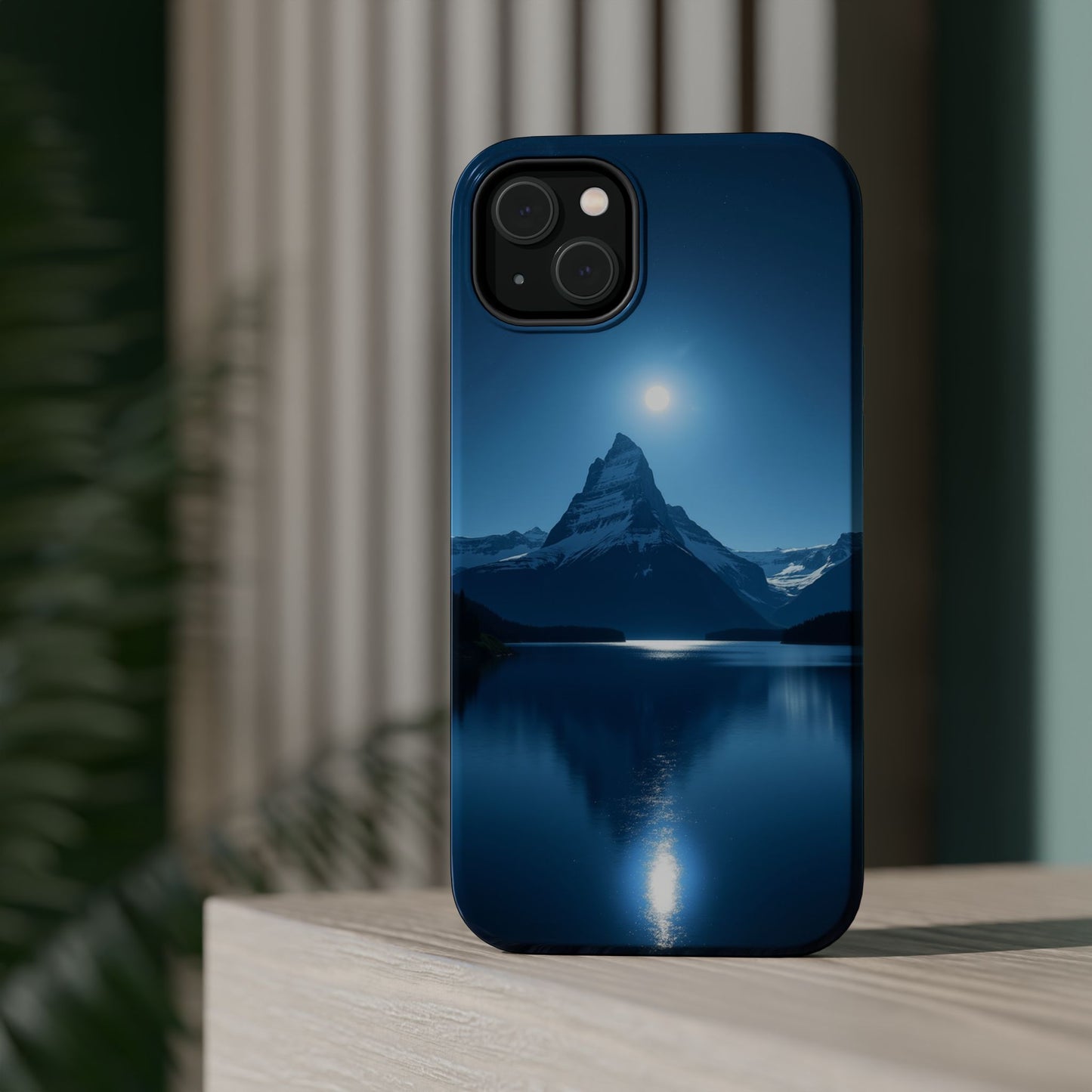Mountain Lake Phone Case - Scenic Nature Design for iPhone 14-17 | Aesthetic Outdoor Gift