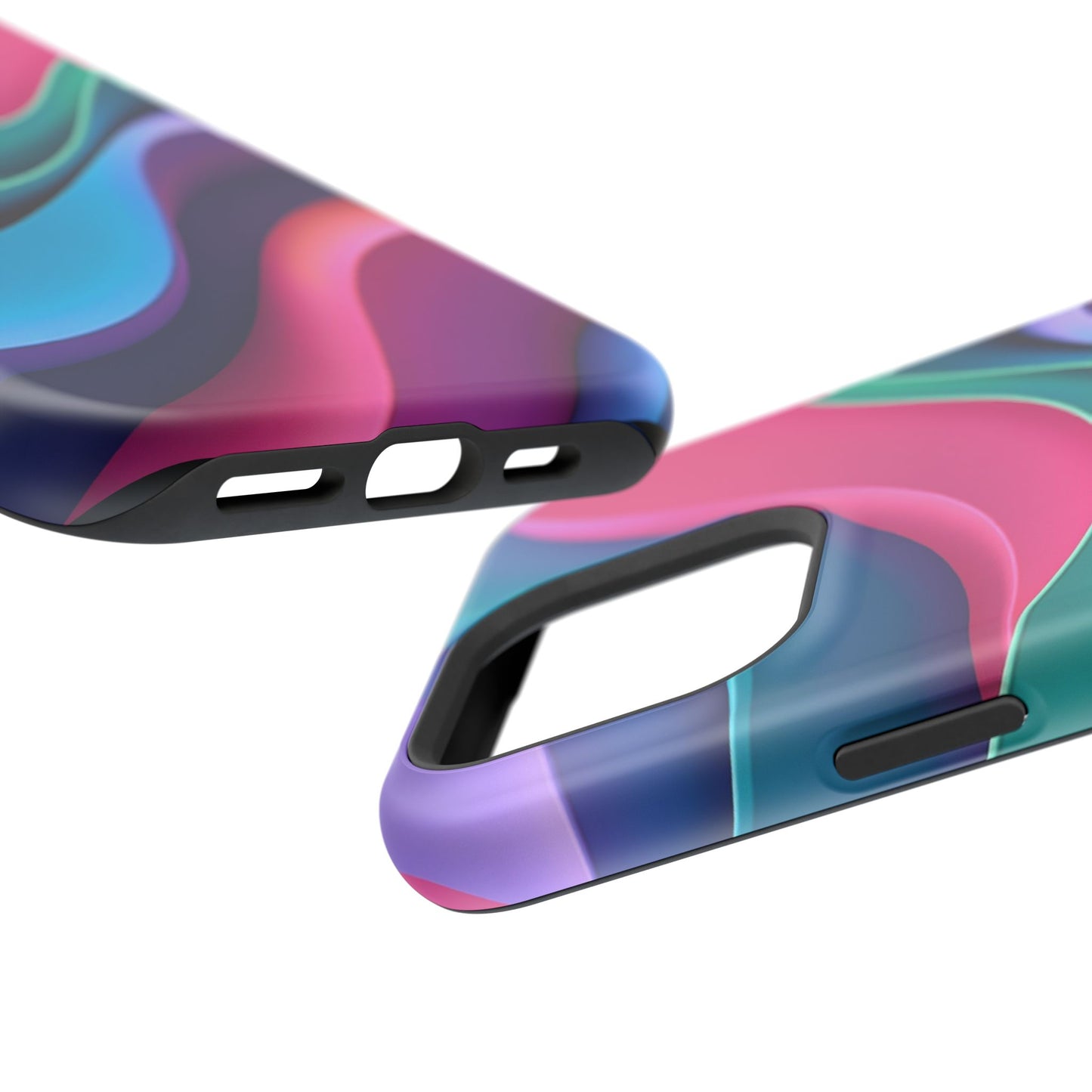 Aesthetic Wave Phone Case - Colorful iPhone Case, Ocean Gift Idea, Trendy Summer Accessory