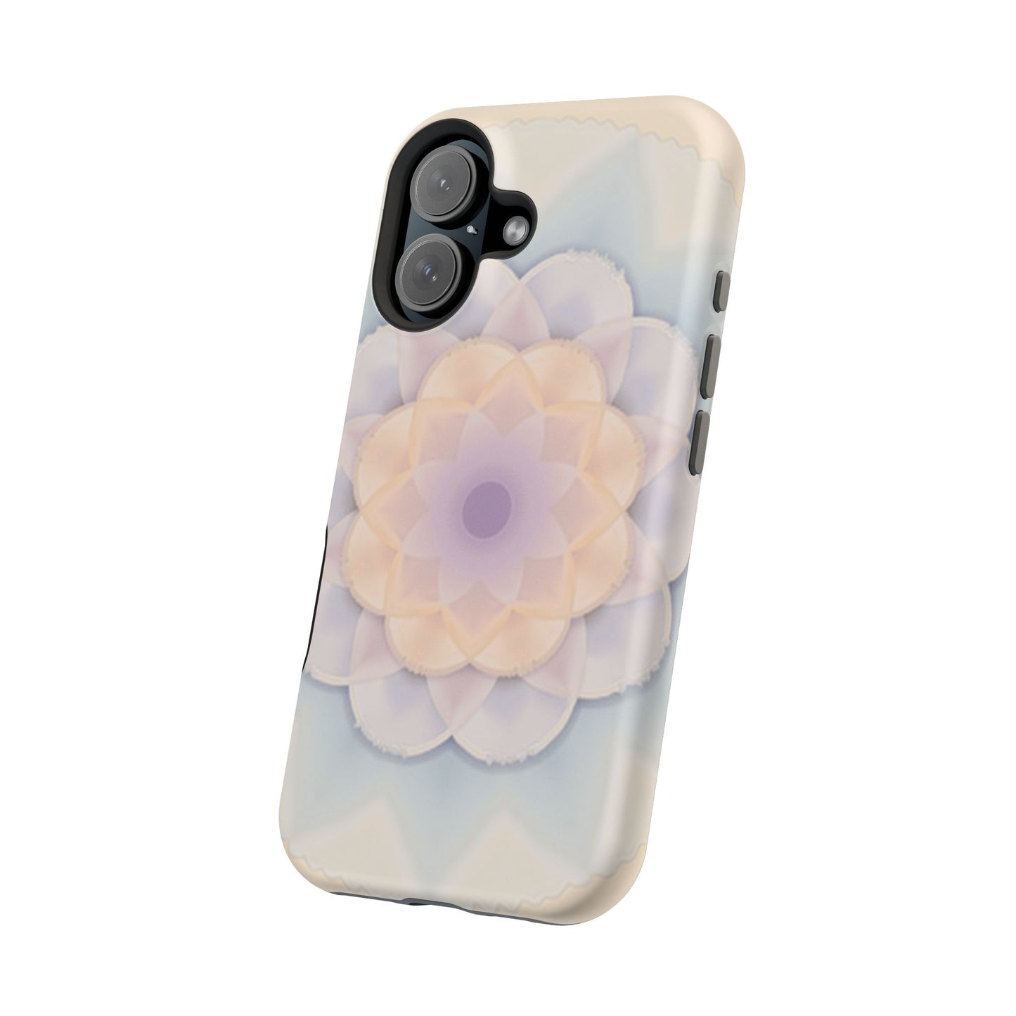 Pastel Mandala Phone Case - Aesthetic iPhone Case, Floral Gift Idea, Spiritual Zen Design