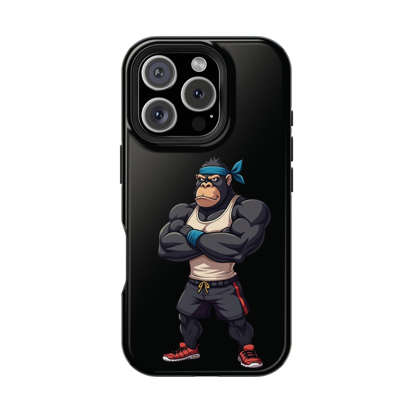 Gym Beast Gorilla Phone Case β Built to Flex, Designed to Protect