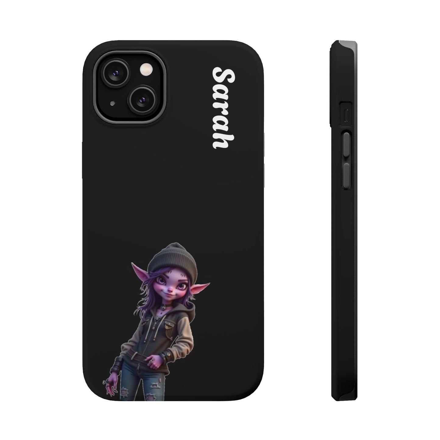 Personalized Elf Phone Case - Custom Name Aesthetic Y2K Gift | Cool Character Cases for Teens & Girls