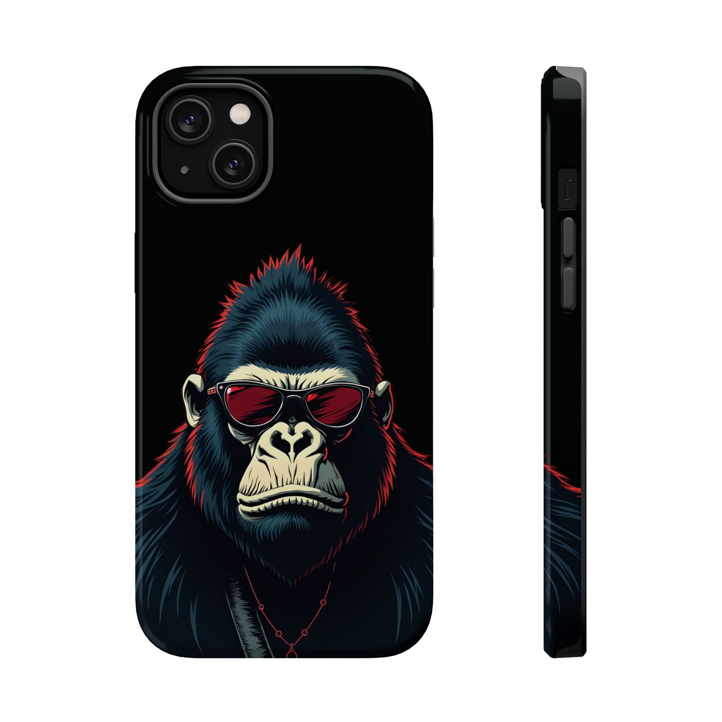 Gorilla Phone Case - Funny Animal iPhone Case, Gift for Him, Trendy Aesthetic
