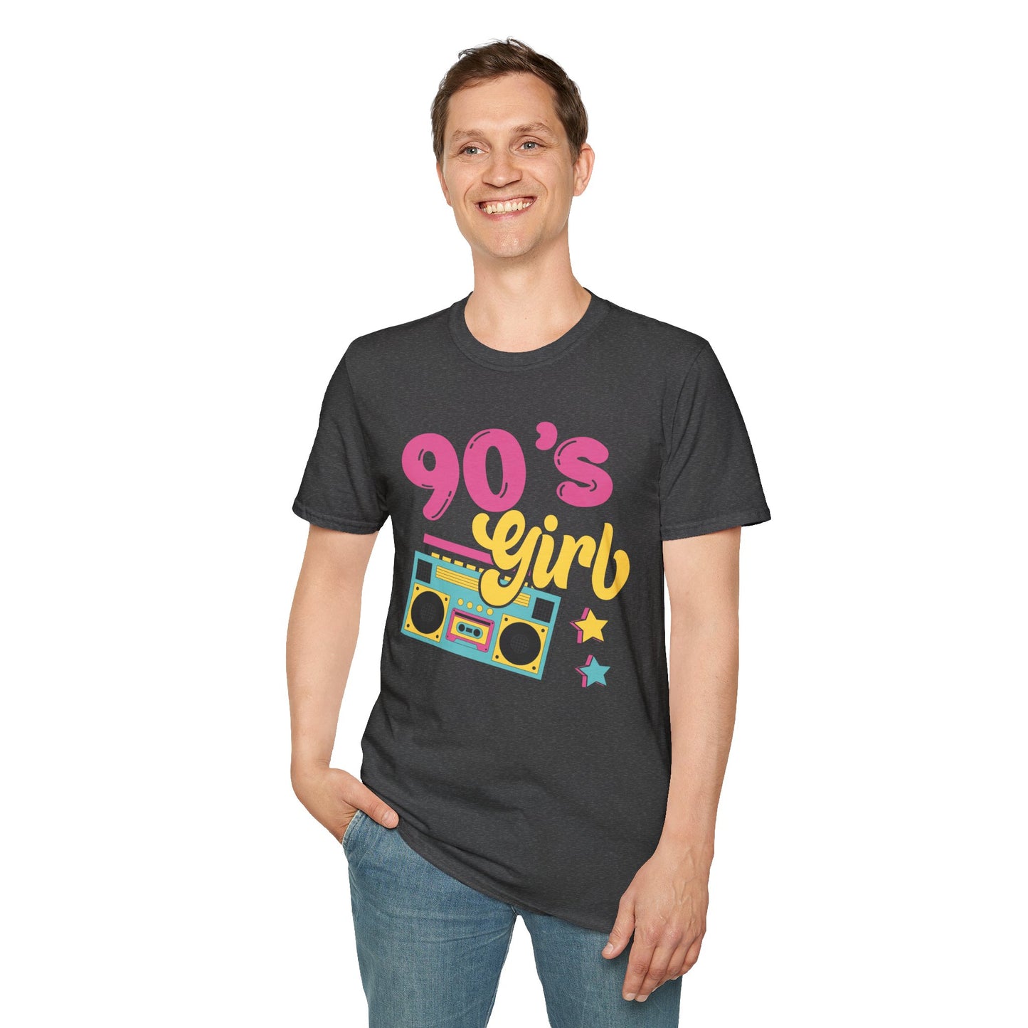 "90’s Girl" T-Shirt – Retro Throwback Tee | Nostalgic 90s Vibe Graphic Shirt for Girls & Women | Vintage Pop Culture Fashion Tee