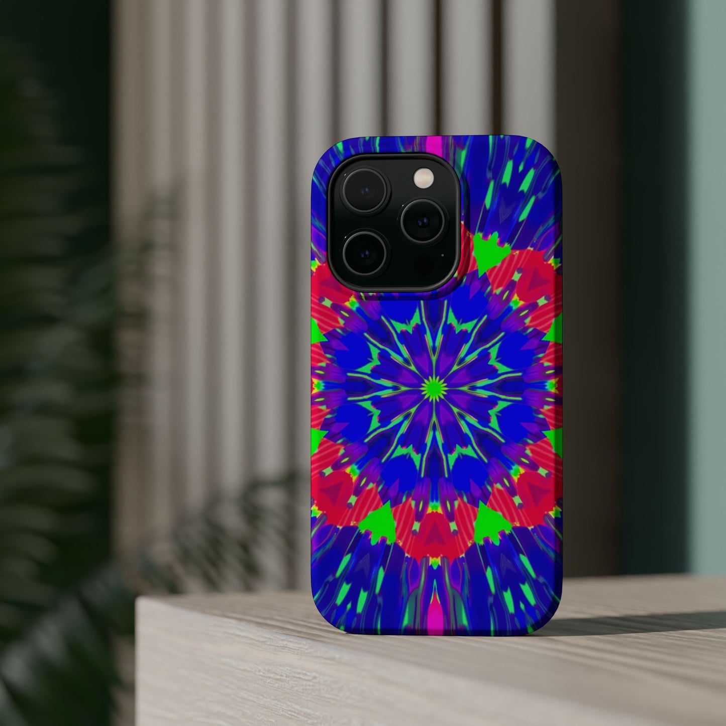 Neon Phone Case - Trippy iPhone Case, Rave Gift Idea, Aesthetic Y2K Accessory
