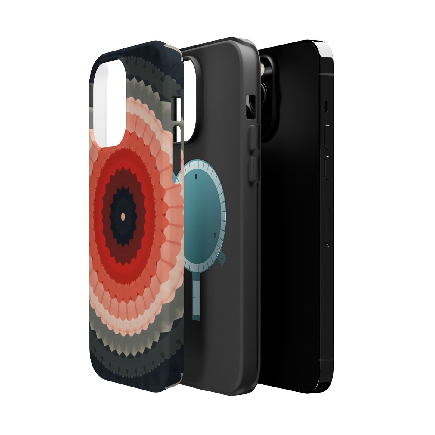 Abstract Phone Case - Geometric iPhone Case, Modern Art Gift Idea, Unique Pattern Design